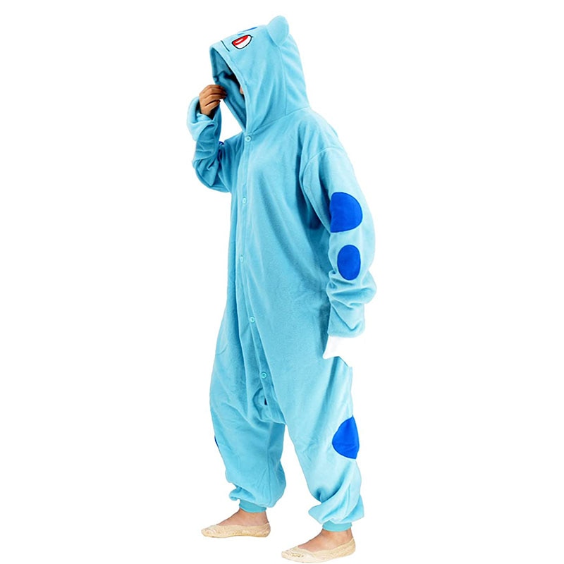 Macacão/Pijama "Bulbasaur" Kigurumi - Animes