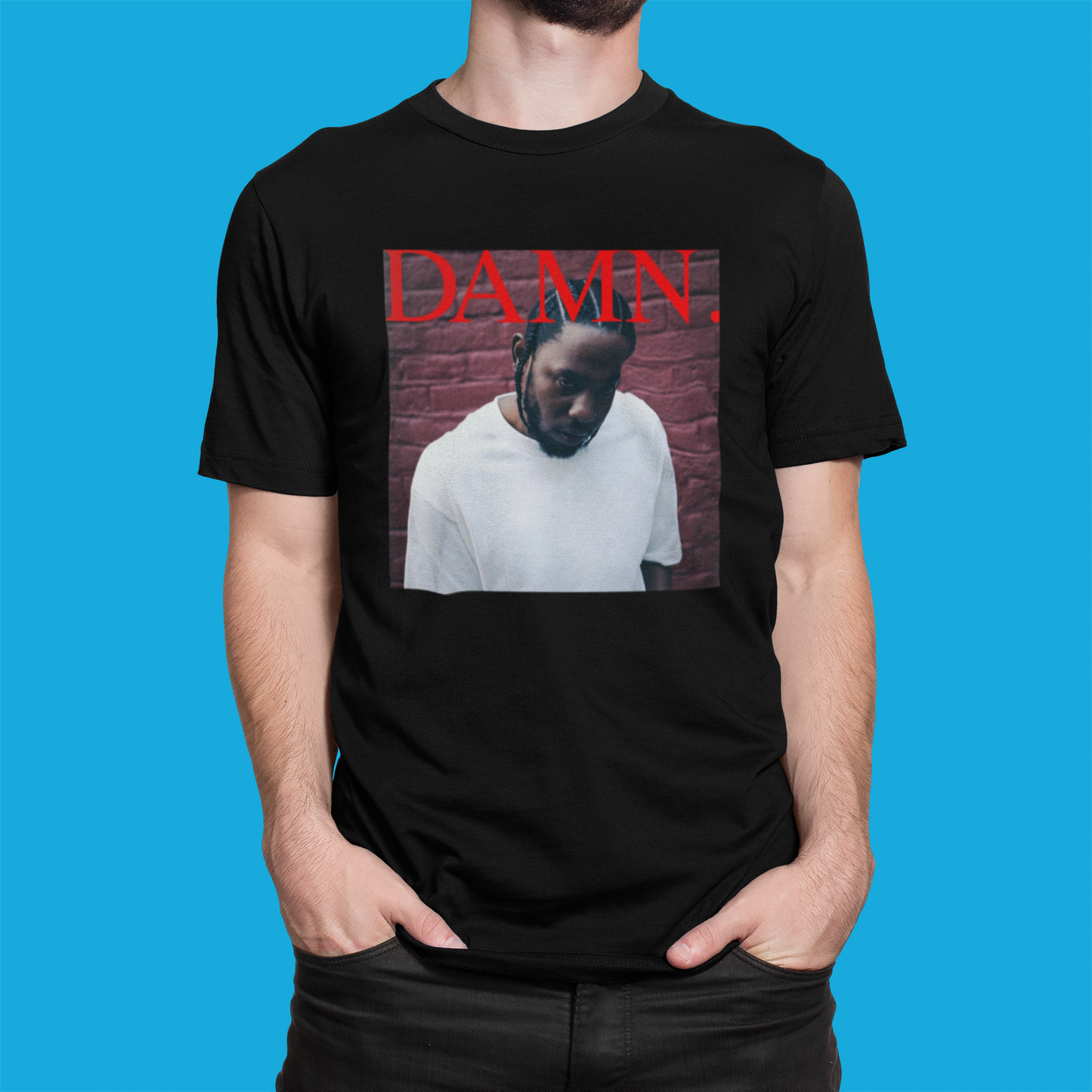 Camiseta "DAMN - Kendrick Lamar" Álbum - Música