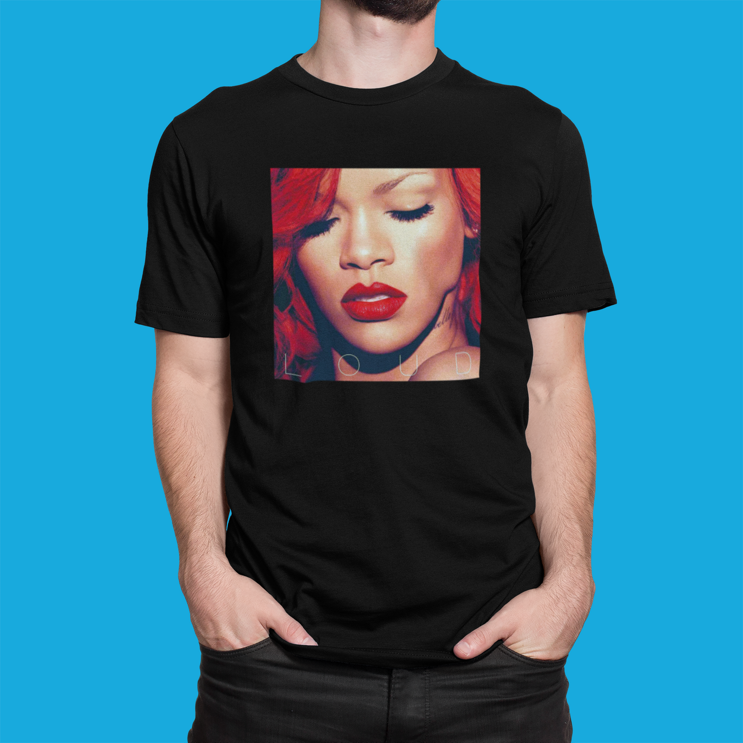 Camiseta "Loud - Rihanna" Álbum - Música