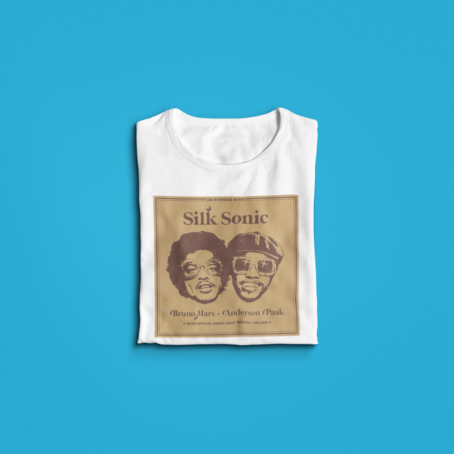 Camiseta "An Evening with Silk Sonic - Silk Sonic & Bruno Mars" - Álbum - Música