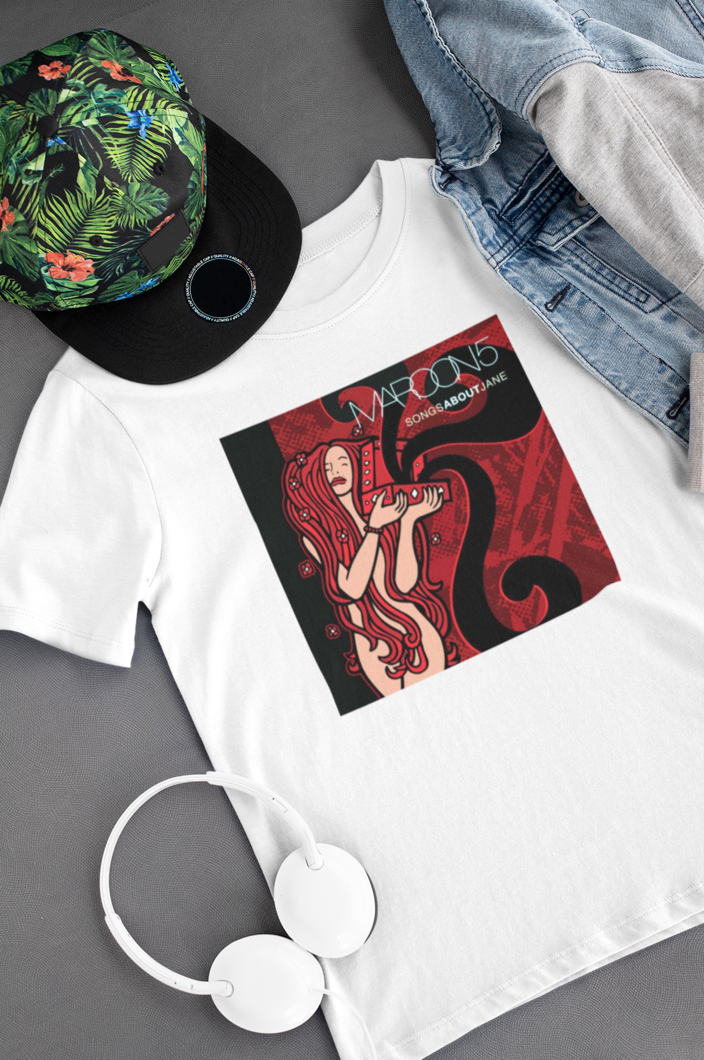 Camiseta "Songs About Jane - Maroon 5" - Álbum - Música