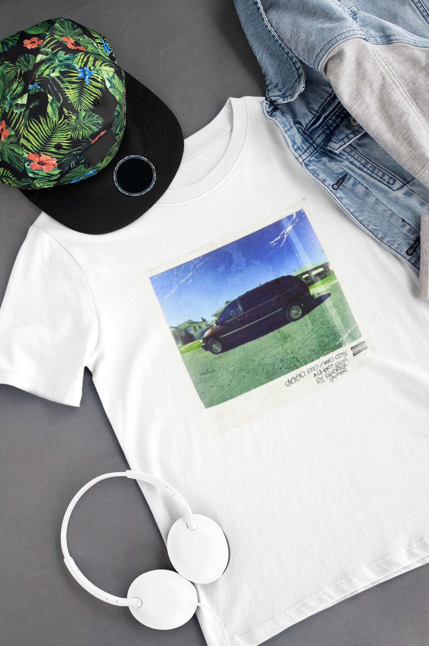 Camiseta "Good Kid, M.A.A.D City - Kendrick Lamar" Álbum - Música