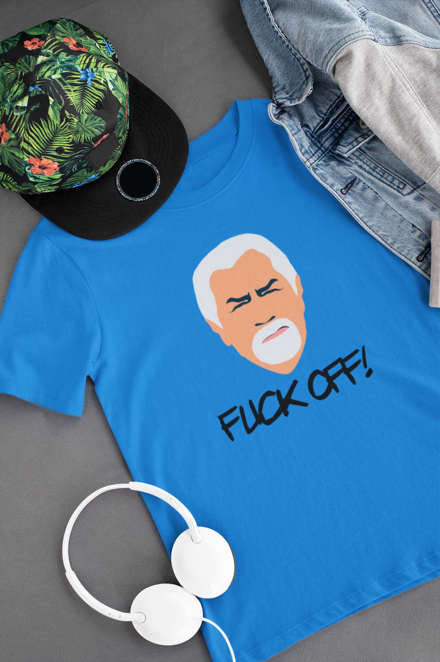 Camiseta "Fuck Off" - Succession - Séries de TV