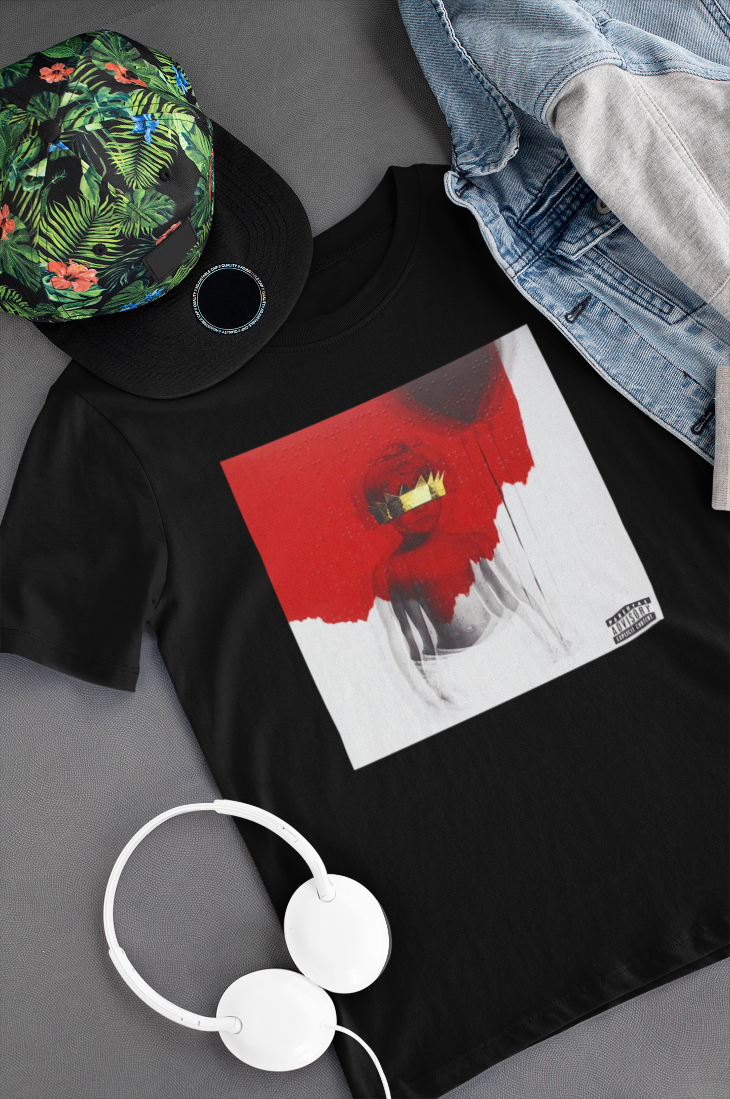 Camiseta "ANTI - Rihanna" Álbum - Música