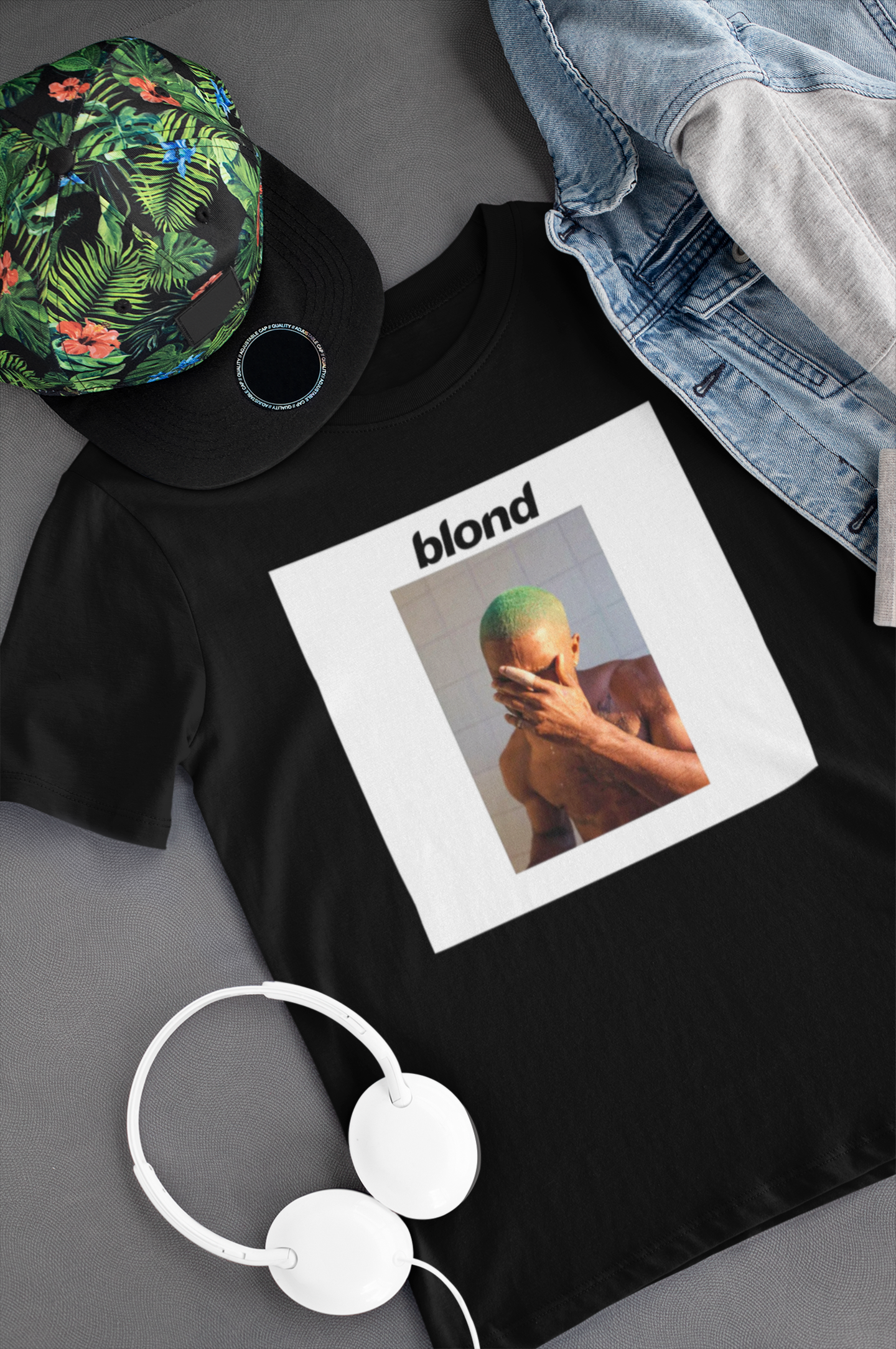 Camiseta "Blonde - Frank Ocean" Álbum - Música