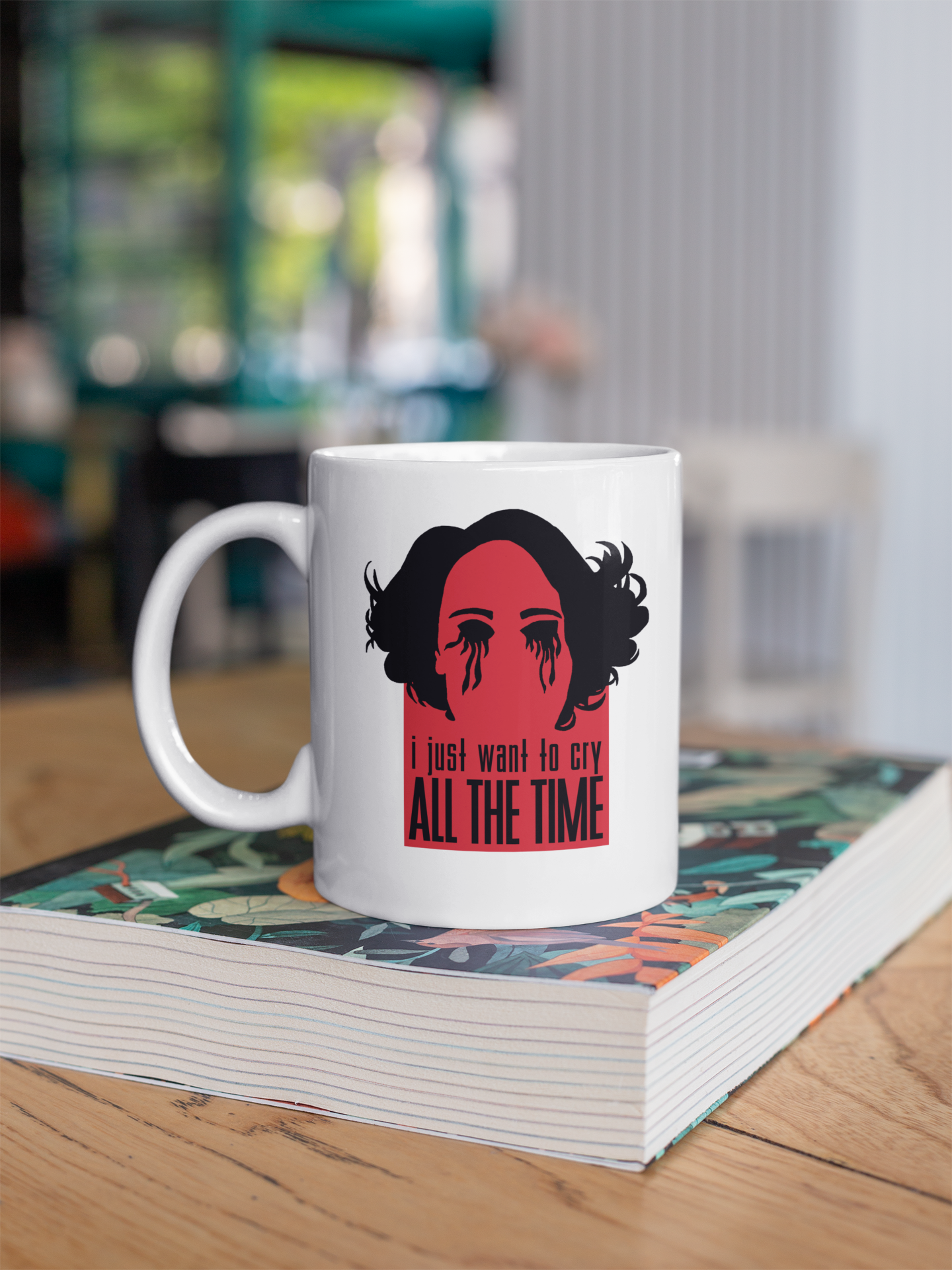 Caneca "Just Want to Cry" - Fleabag - Séries de TV