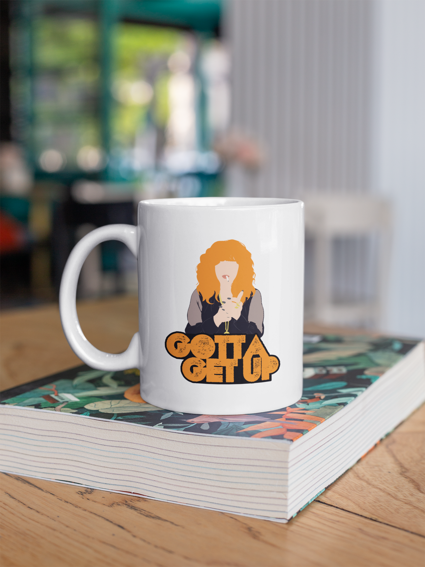 Caneca "Gotta Get Up" - Boneca Russa - Séries de TV