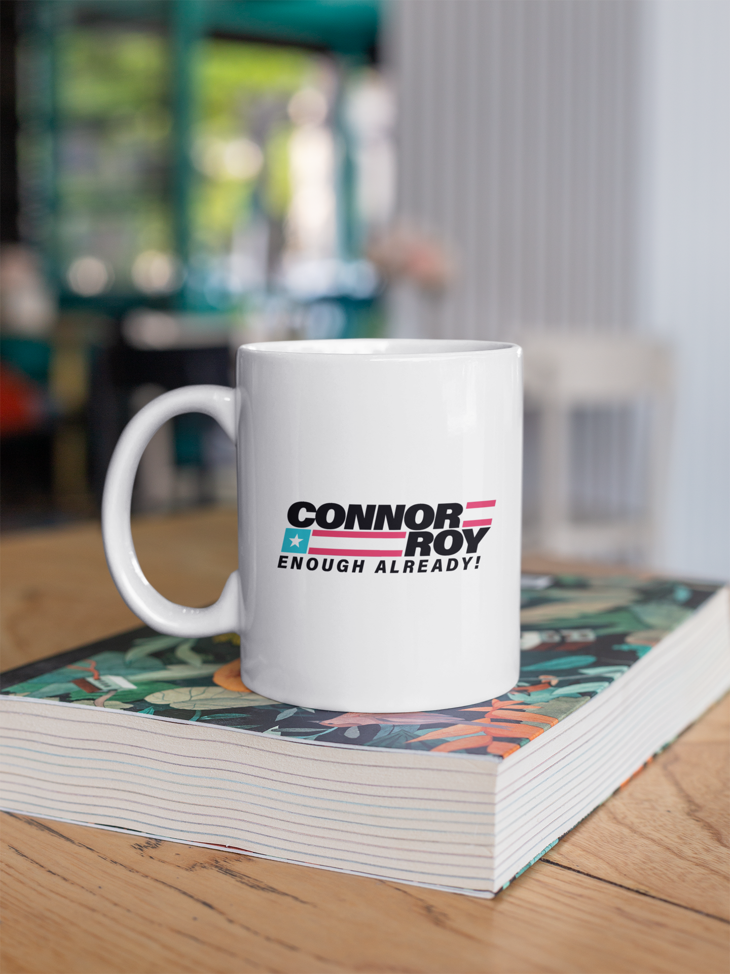 Caneca "Connor Roy" - Succession - Séries de TV