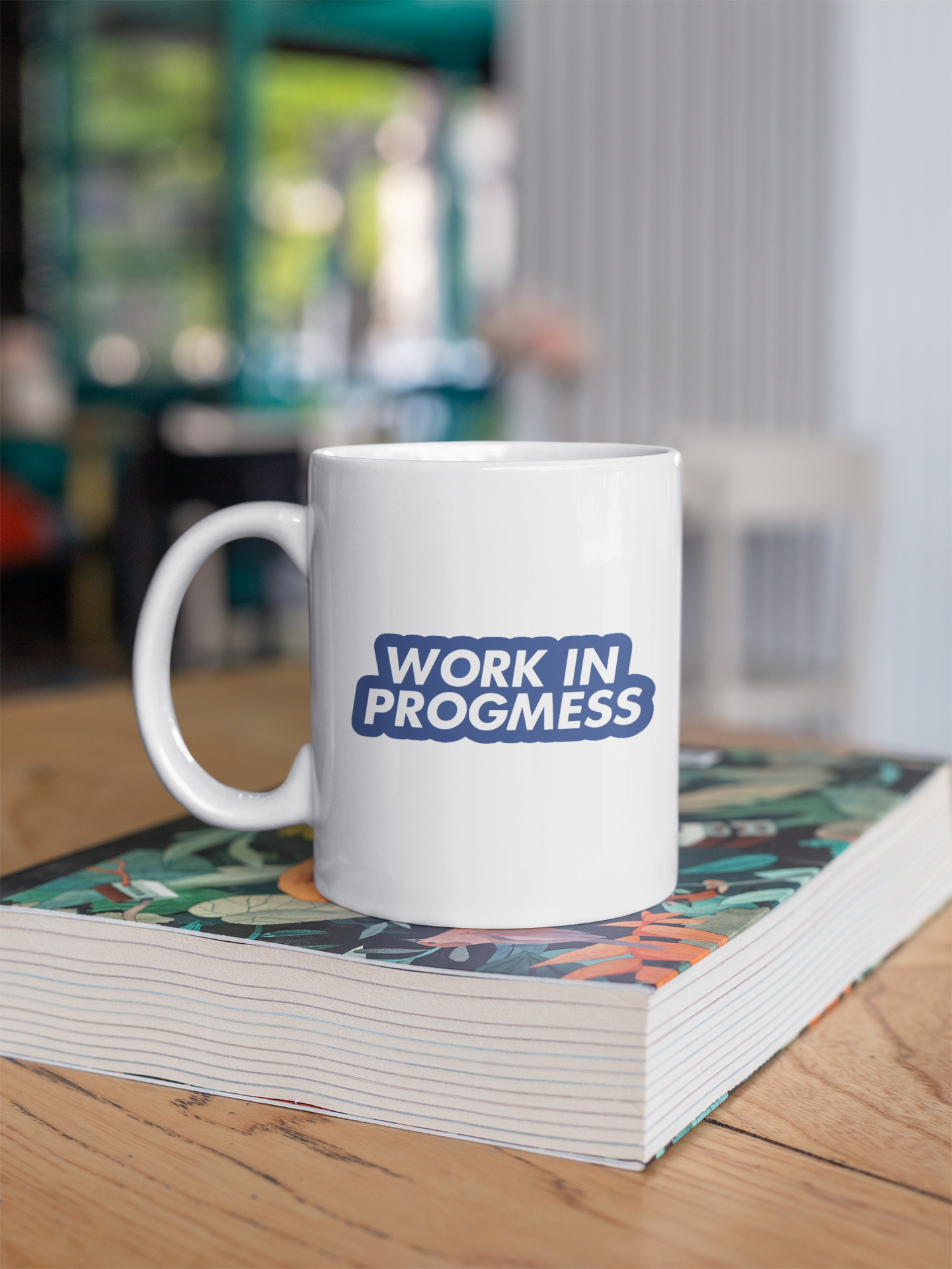 Caneca "Work in ProgMESS" - Ted Lasso - Séries de TV