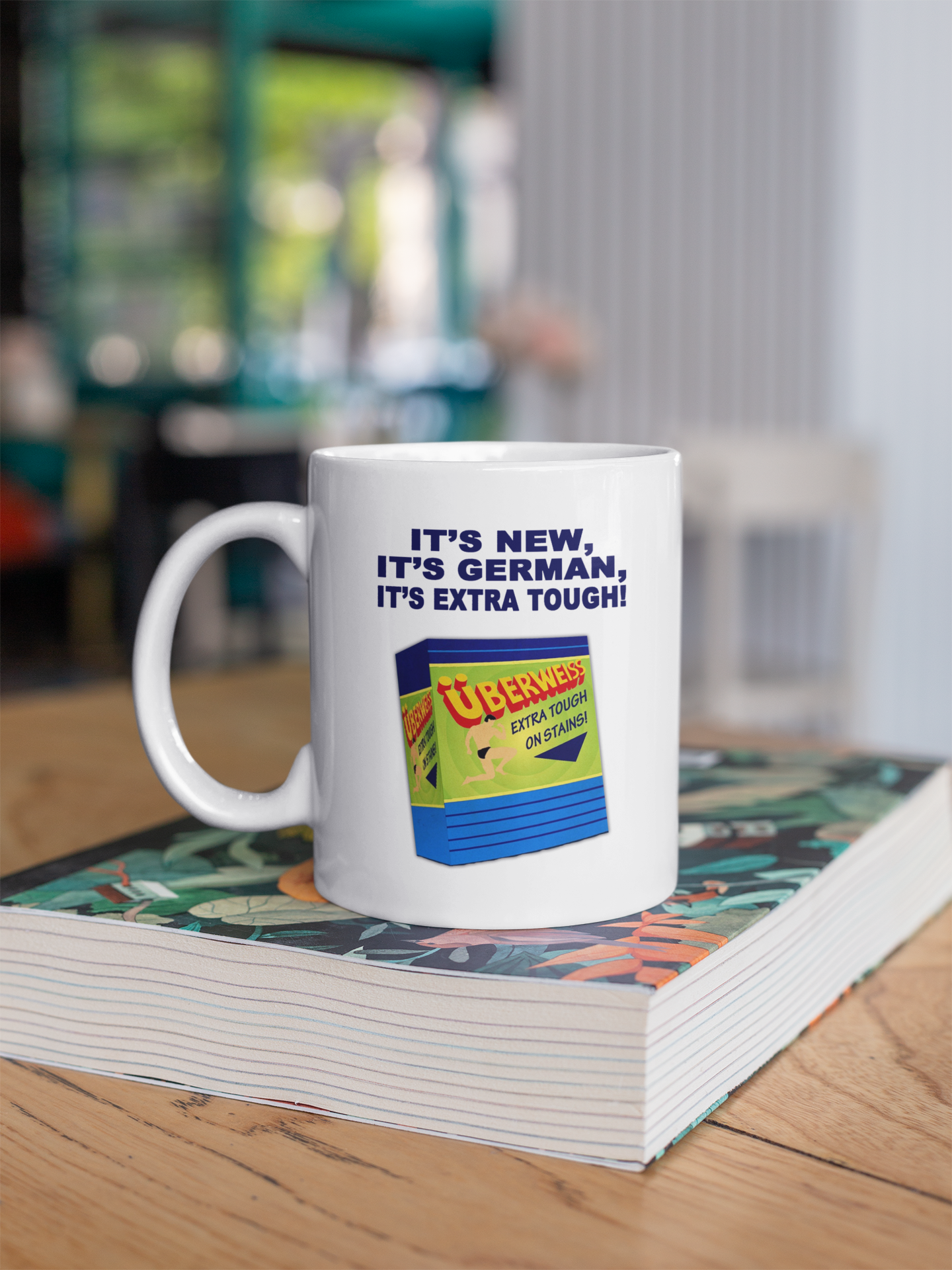 Caneca "Uberweiss" - Friends - Séries de TV