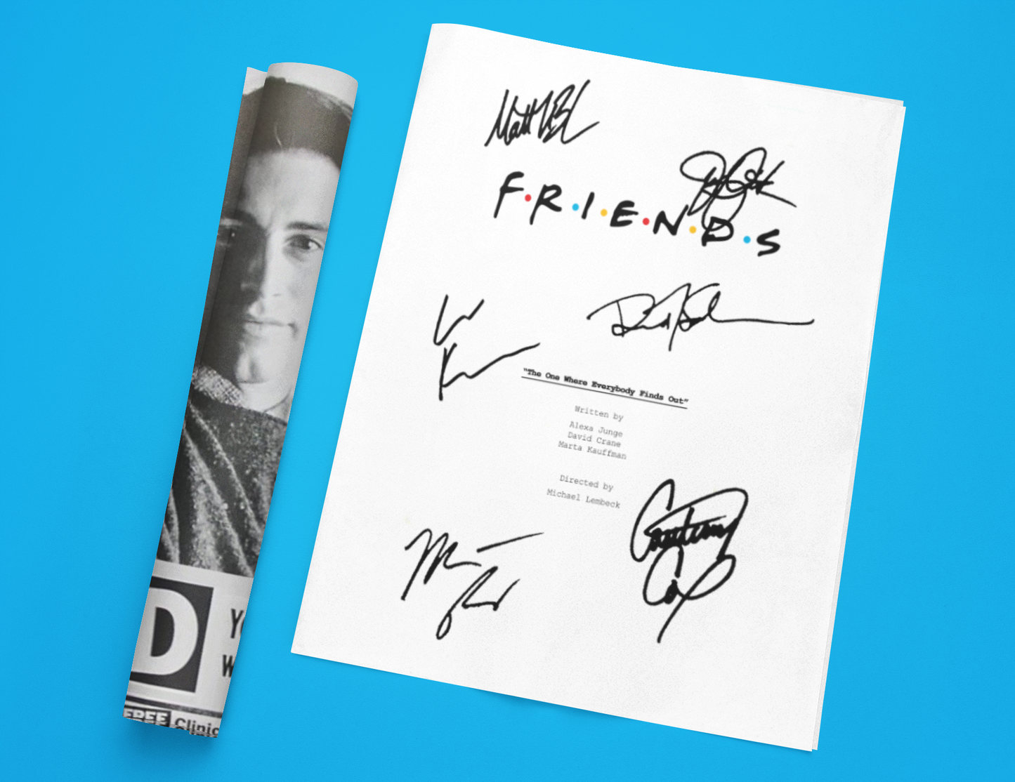 Script/Roteiro "The One Where Everybody Finds Out" - Friends - Séries de TV