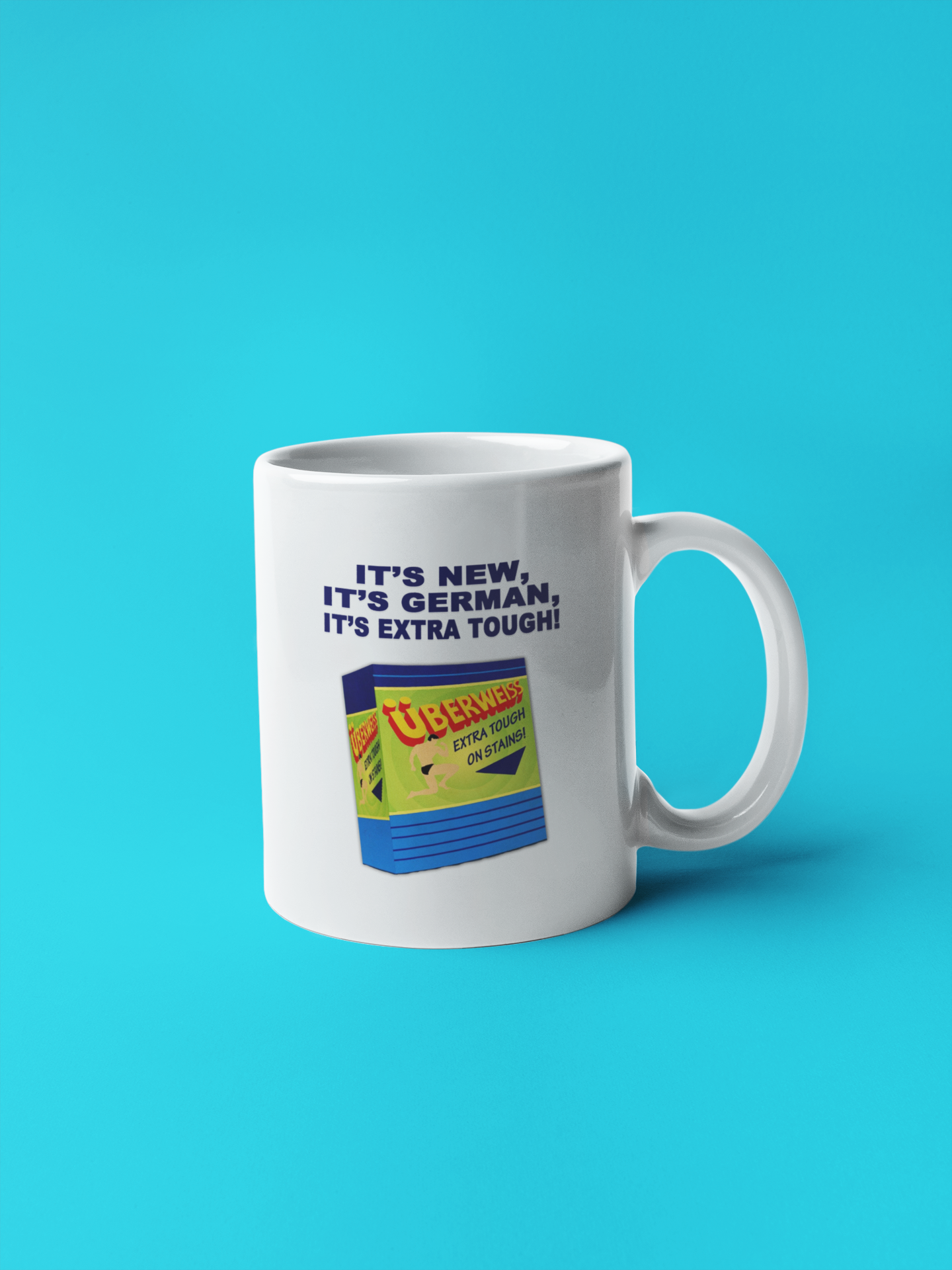 Caneca "Uberweiss" - Friends - Séries de TV