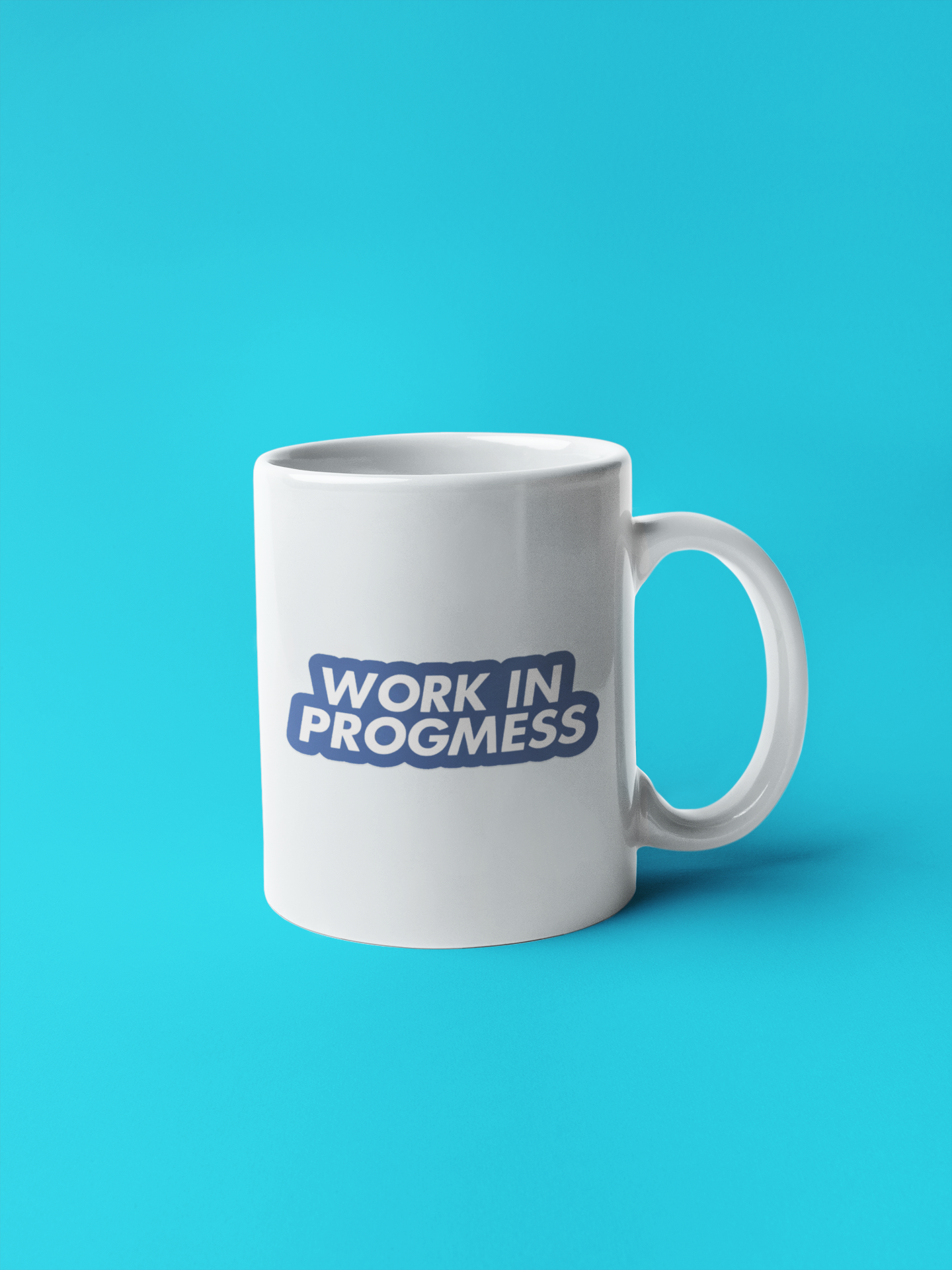Caneca "Work in ProgMESS" - Ted Lasso - Séries de TV