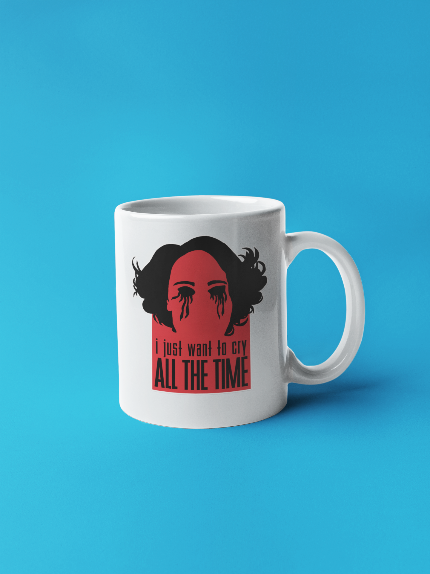 Caneca "Just Want to Cry" - Fleabag - Séries de TV