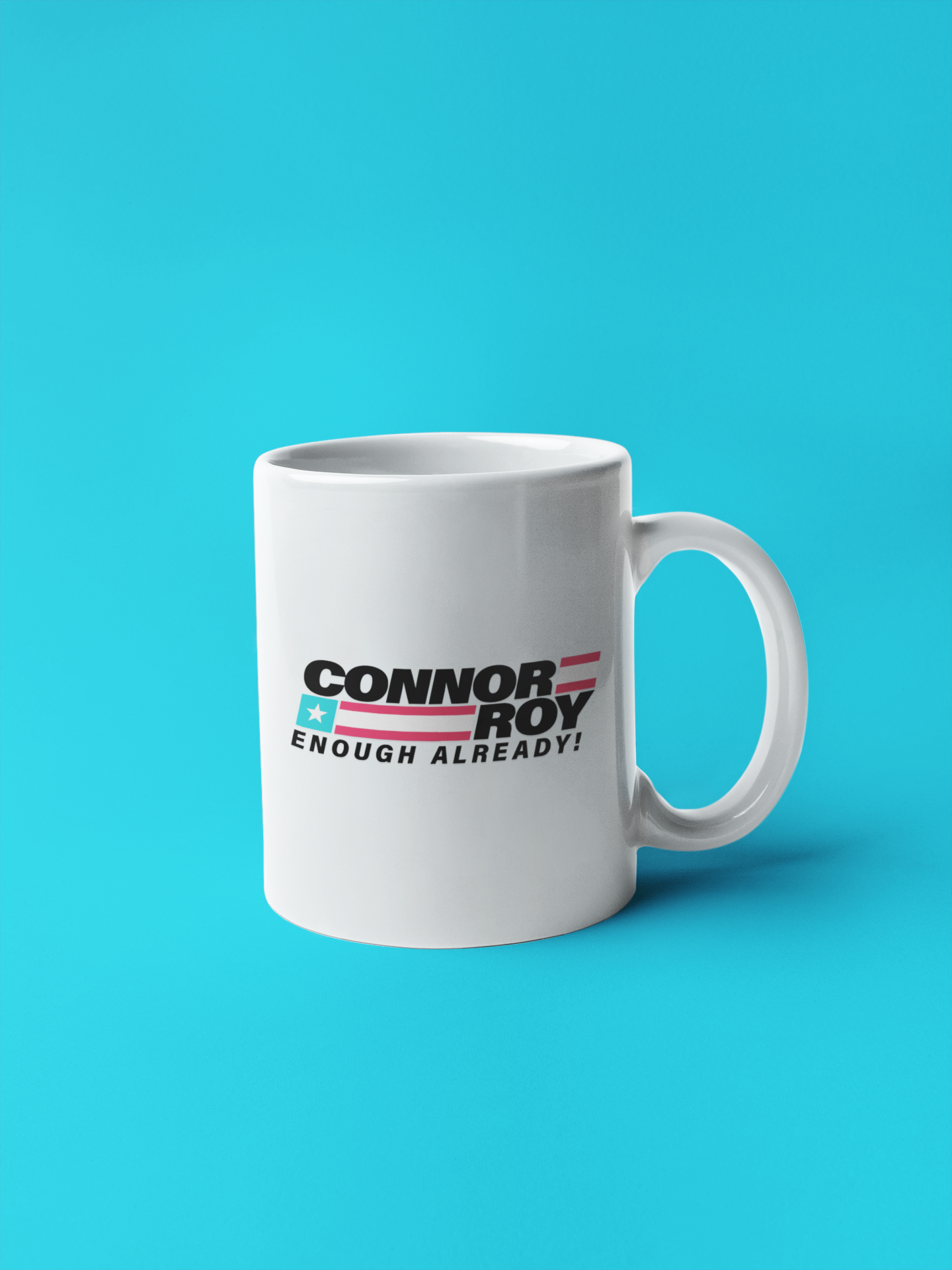 Caneca "Connor Roy" - Succession - Séries de TV