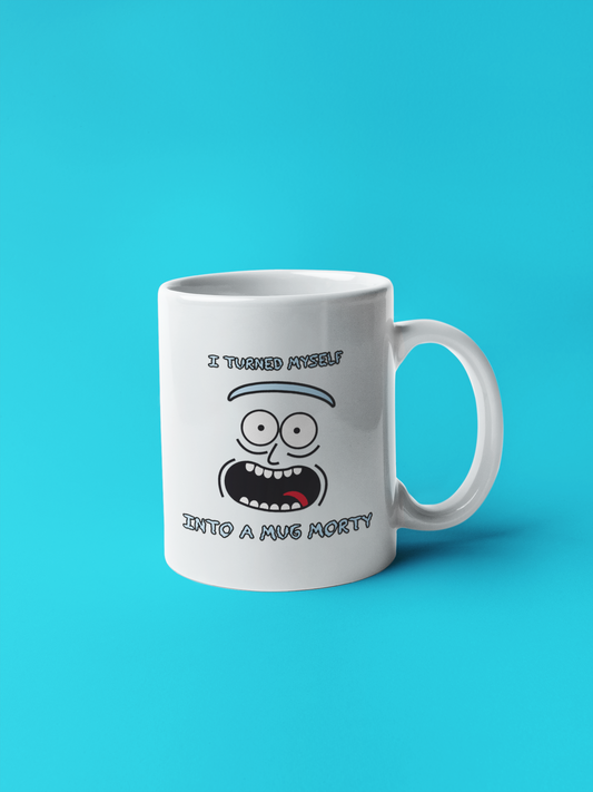 Caneca "Turned Myself Into a Mug" - Rick and Morty - Séries de TV