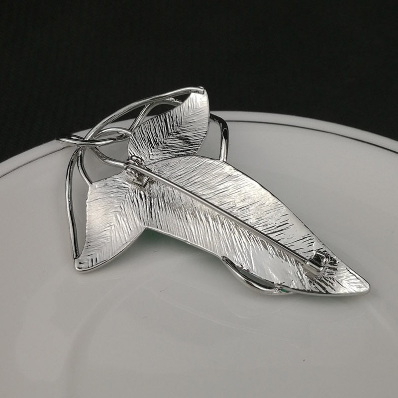 Broche - Folha De "Lothlórien" -  Senhor Dos Anéis - Filmes