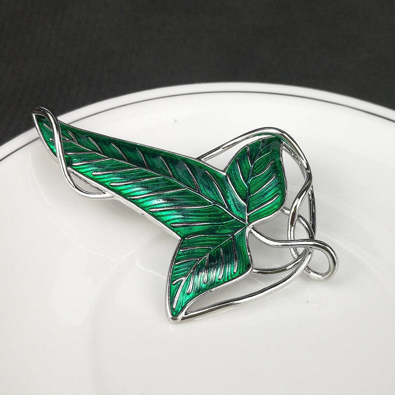 Broche - Folha De "Lothlórien" -  Senhor Dos Anéis - Filmes