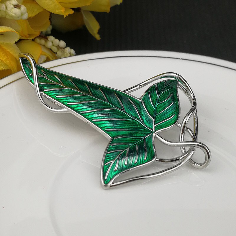Broche - Folha De "Lothlórien" -  Senhor Dos Anéis - Filmes