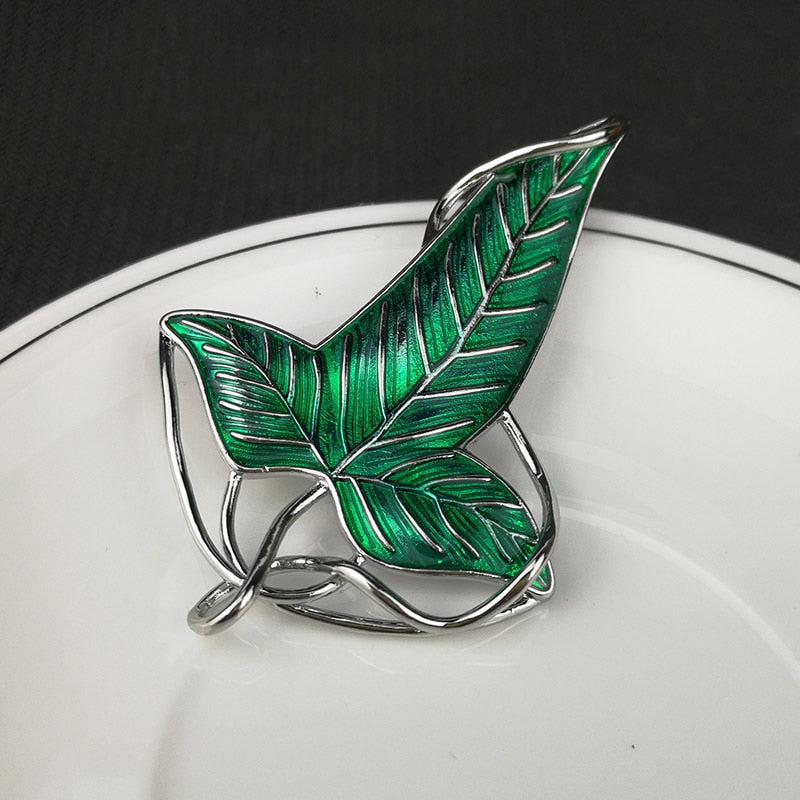 Broche - Folha De "Lothlórien" -  Senhor Dos Anéis - Filmes