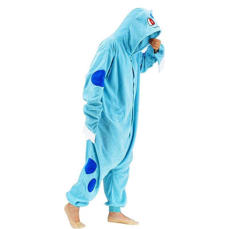 Macacão/Pijama "Bulbasaur" Kigurumi - Animes