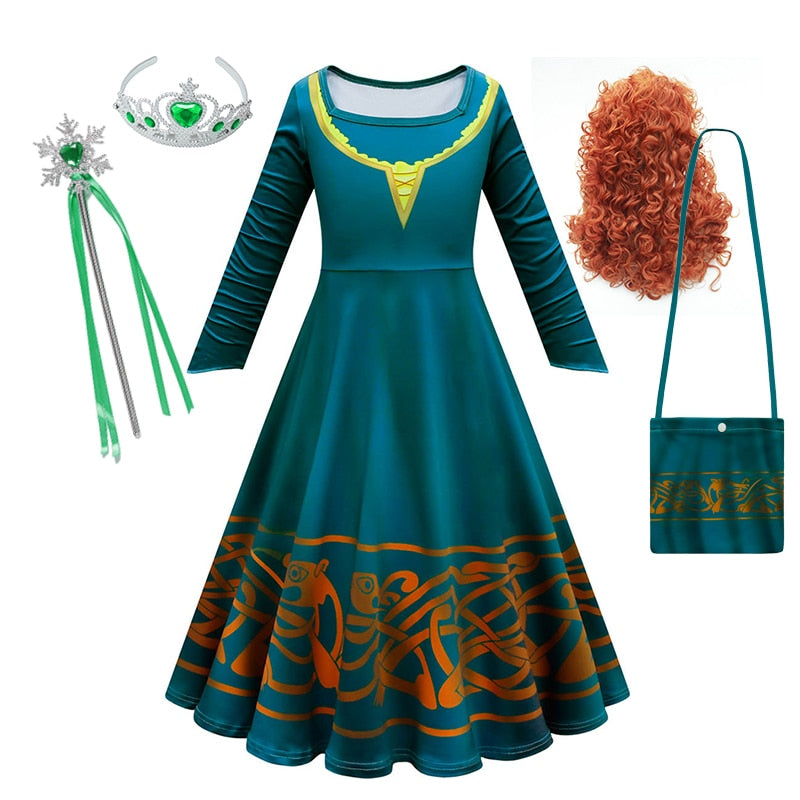 Fantasia Infantil "Merida" - Valente - Filmes