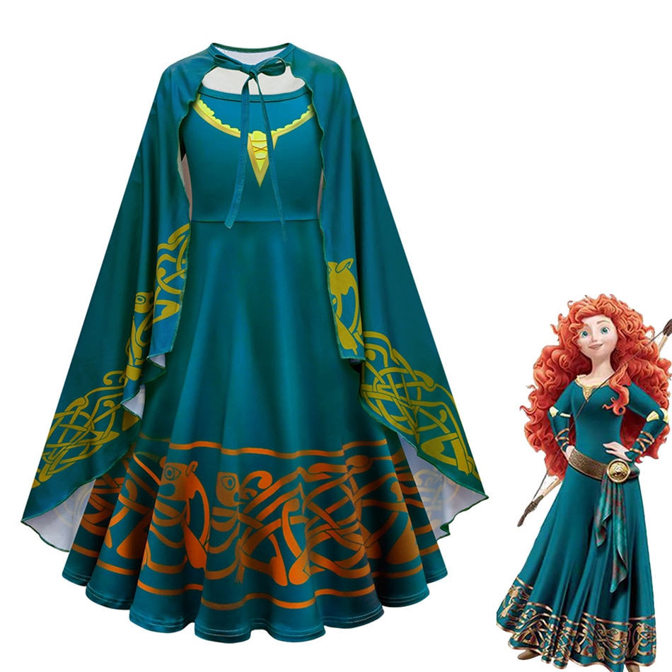 Fantasia Infantil "Merida" - Valente - Filmes