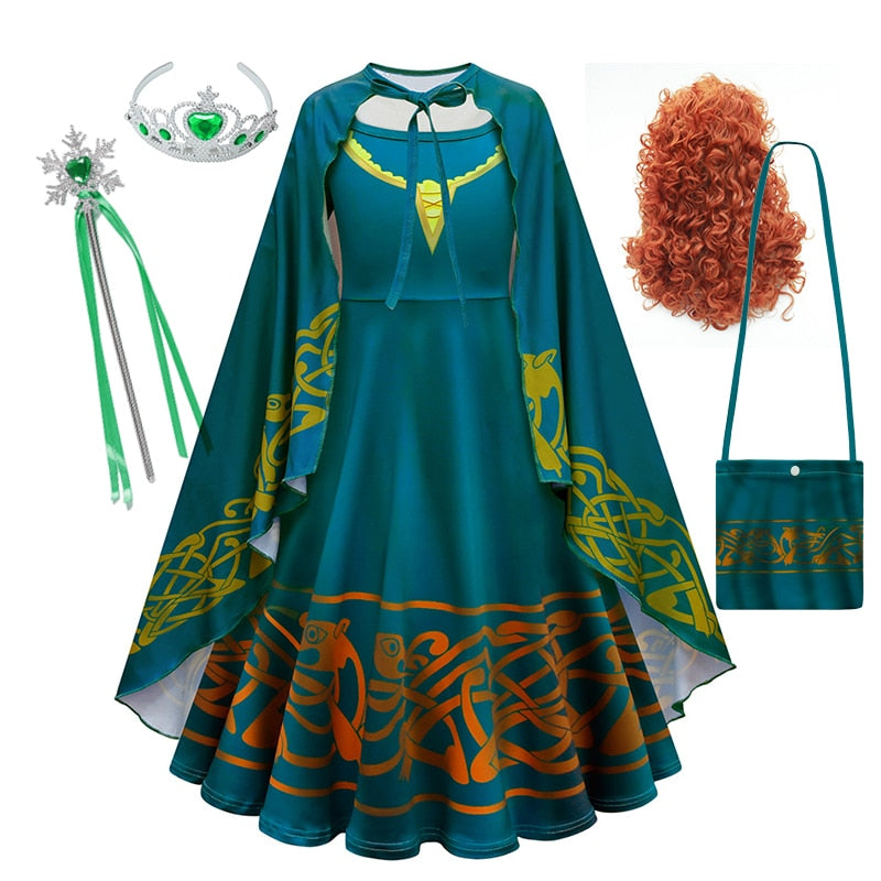 Fantasia Infantil "Merida" - Valente - Filmes