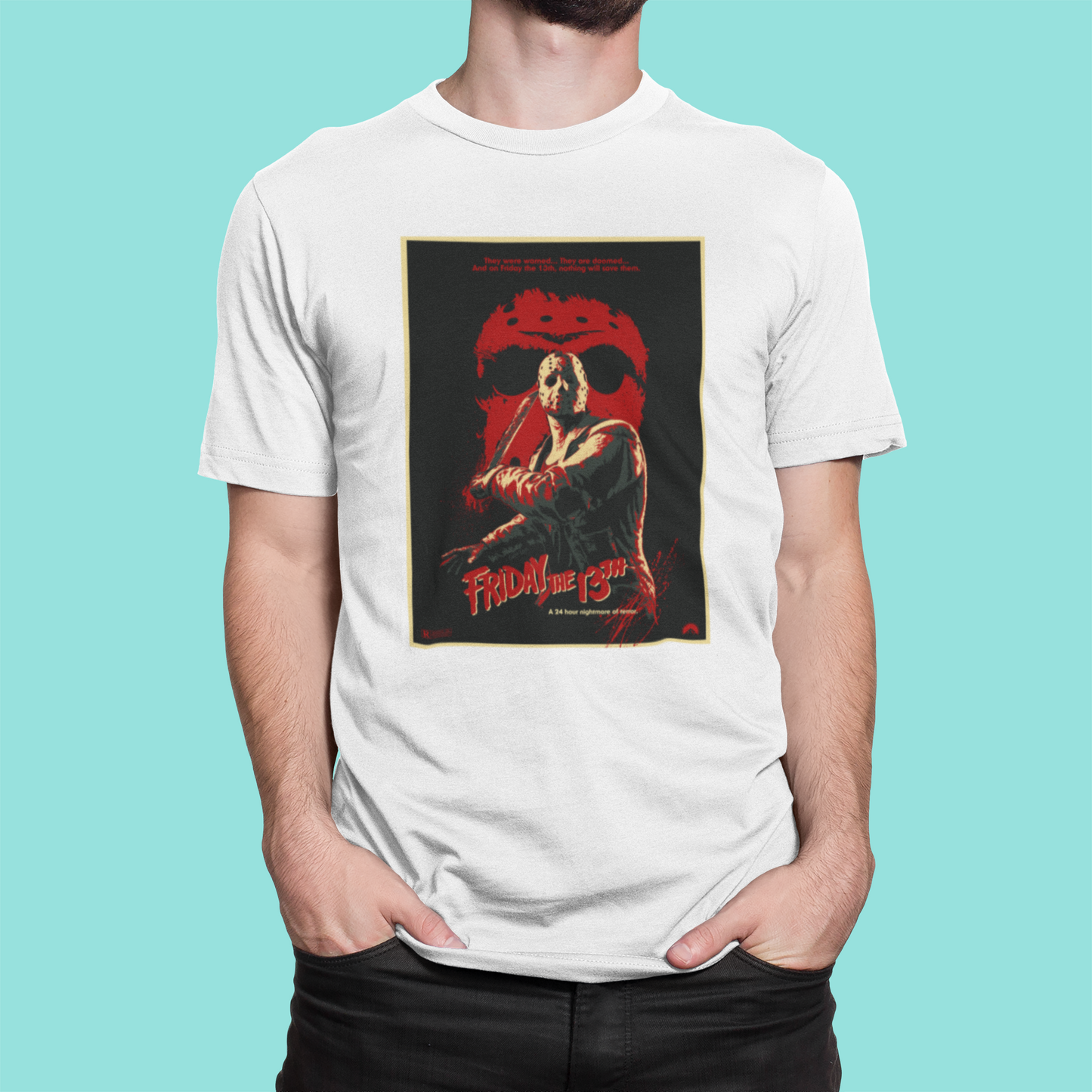 Camiseta "Friday 13th" Pôster - Jason - Filmes
