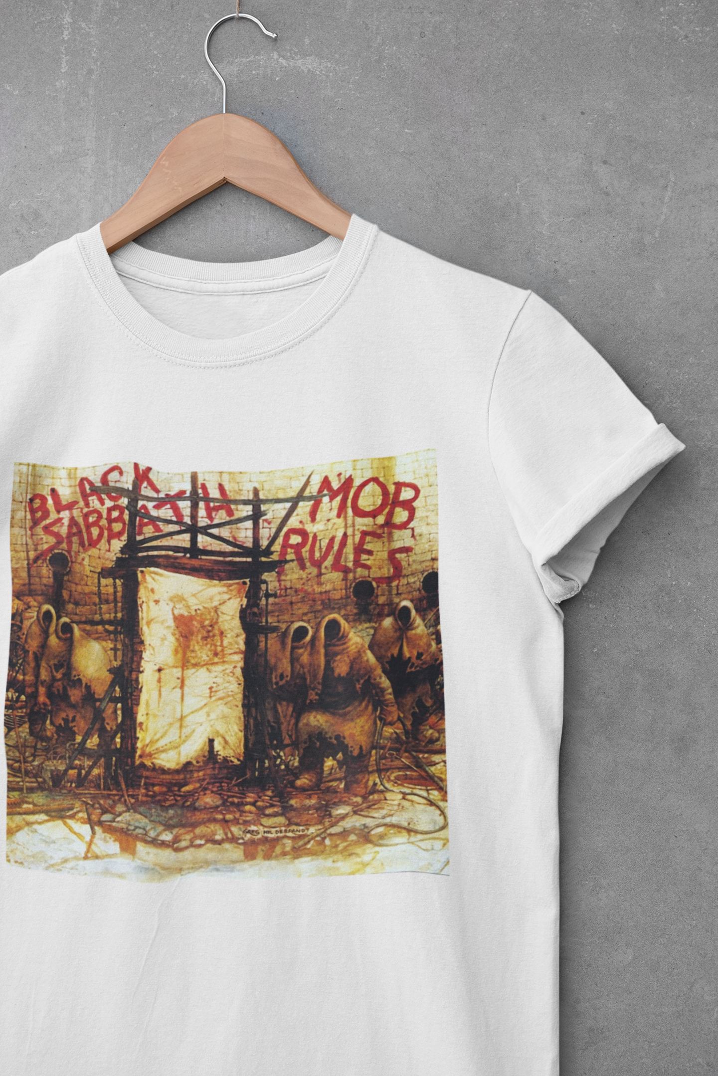 Camiseta "Mob Rules - Black Sabbath" - Álbum - Música