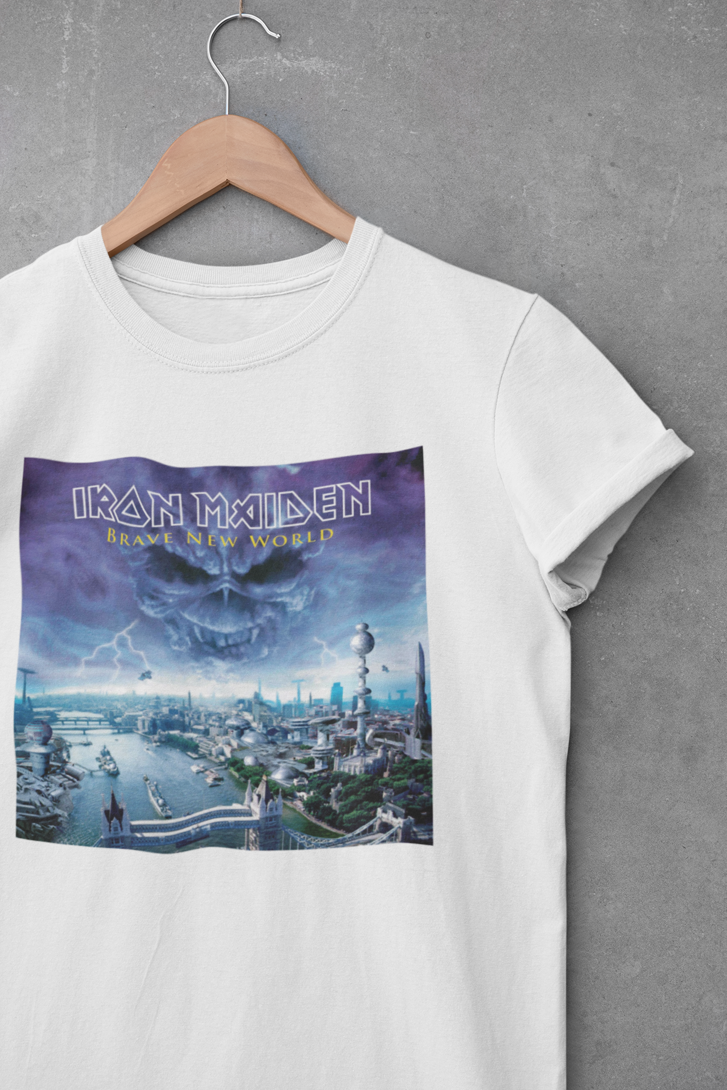 Camiseta "Brave New World" - Álbum - Música