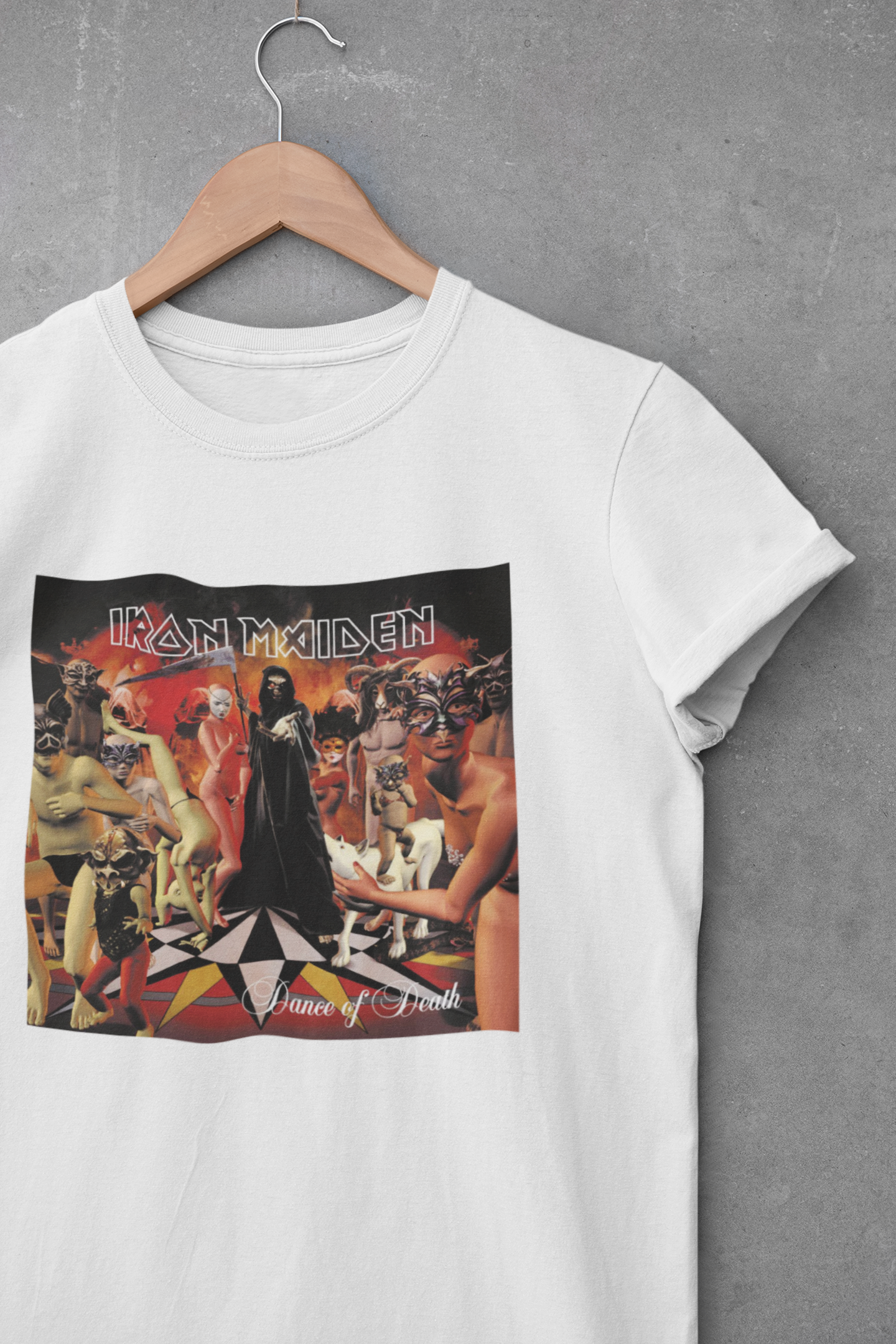Camiseta "Dance of Death" - Álbum - Música