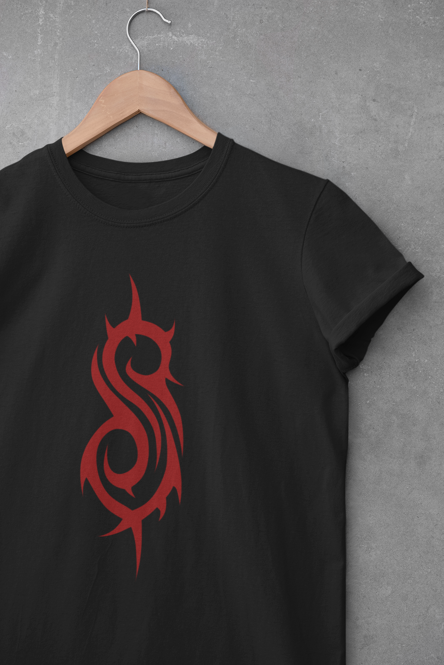 Camiseta "Slipknot" Logo Clássico - Música