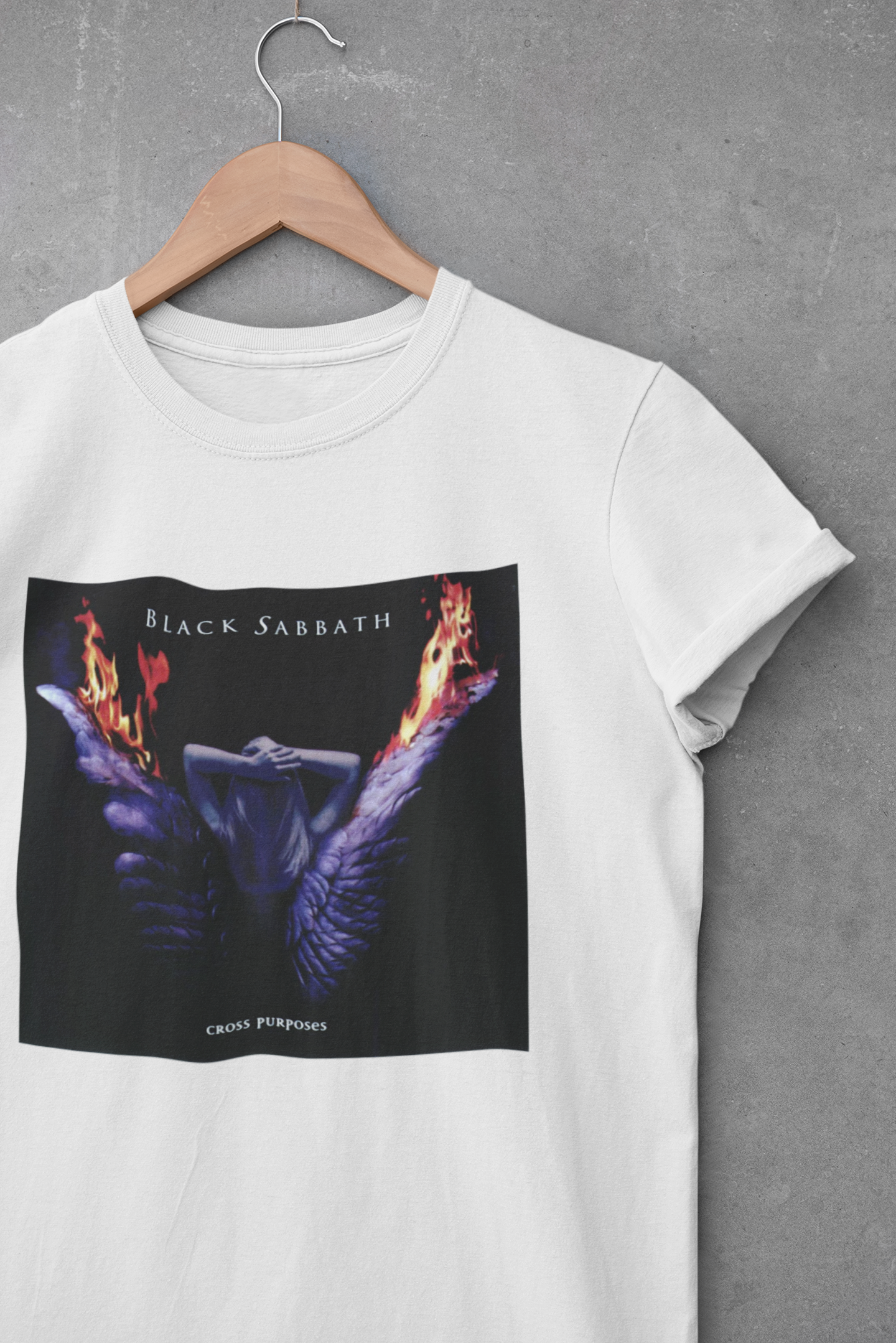 Camiseta "Cross Purposes - Black Sabbath" - Álbum - Música