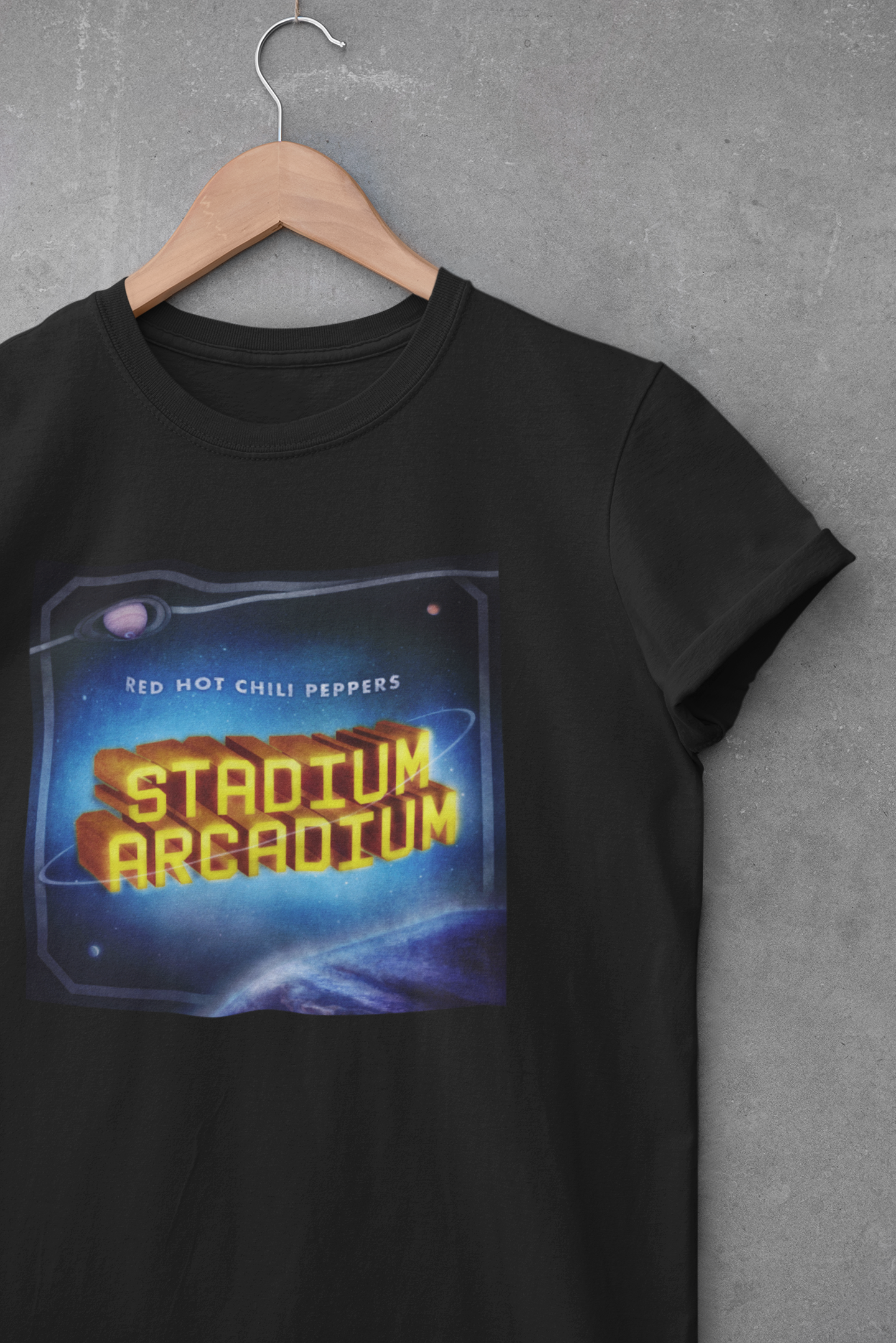 Camiseta "Stadium Arcadium - Red Hot Chili Peppers" - Álbum - Música