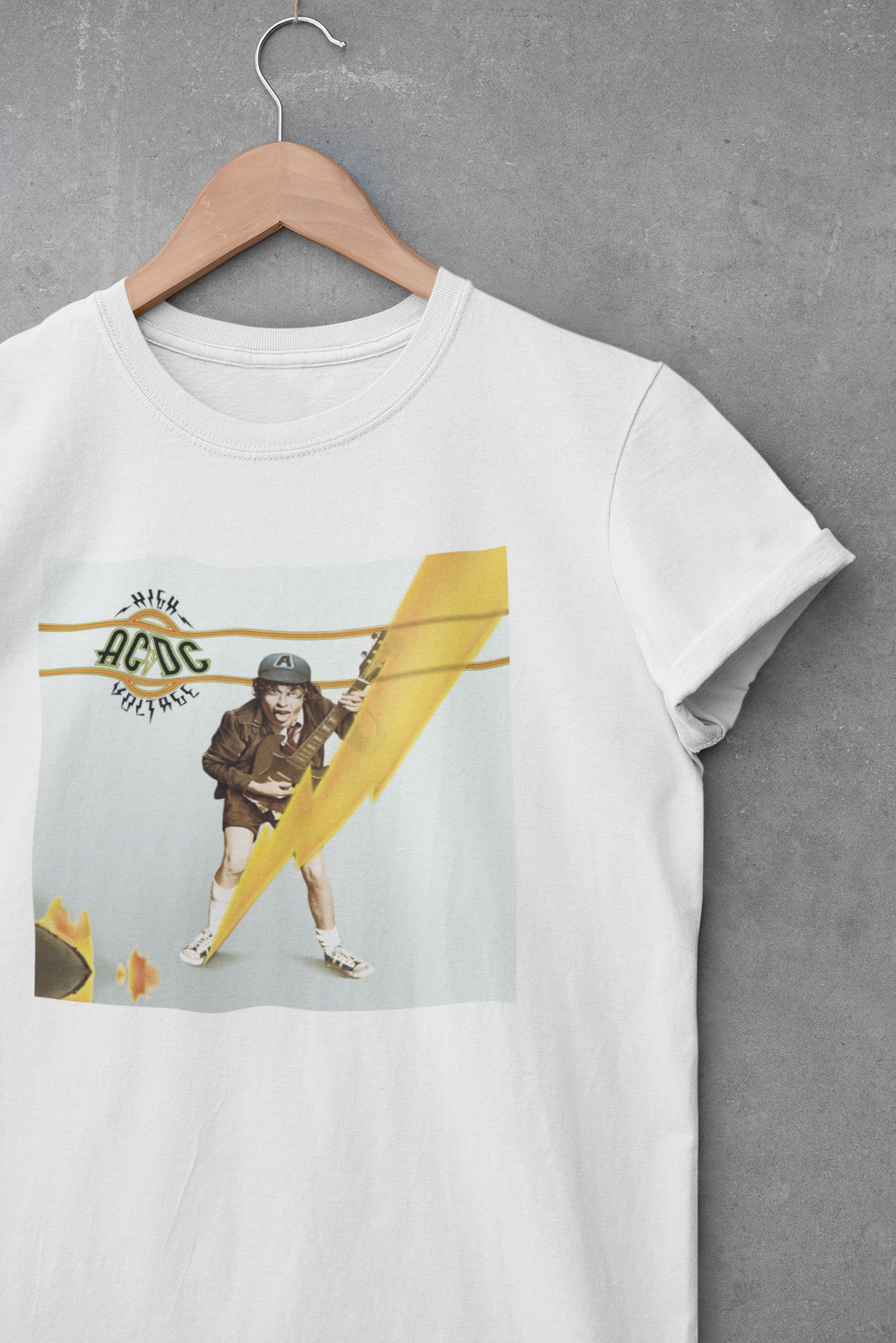Camiseta "High Voltage - ACDC" - Álbum - Música
