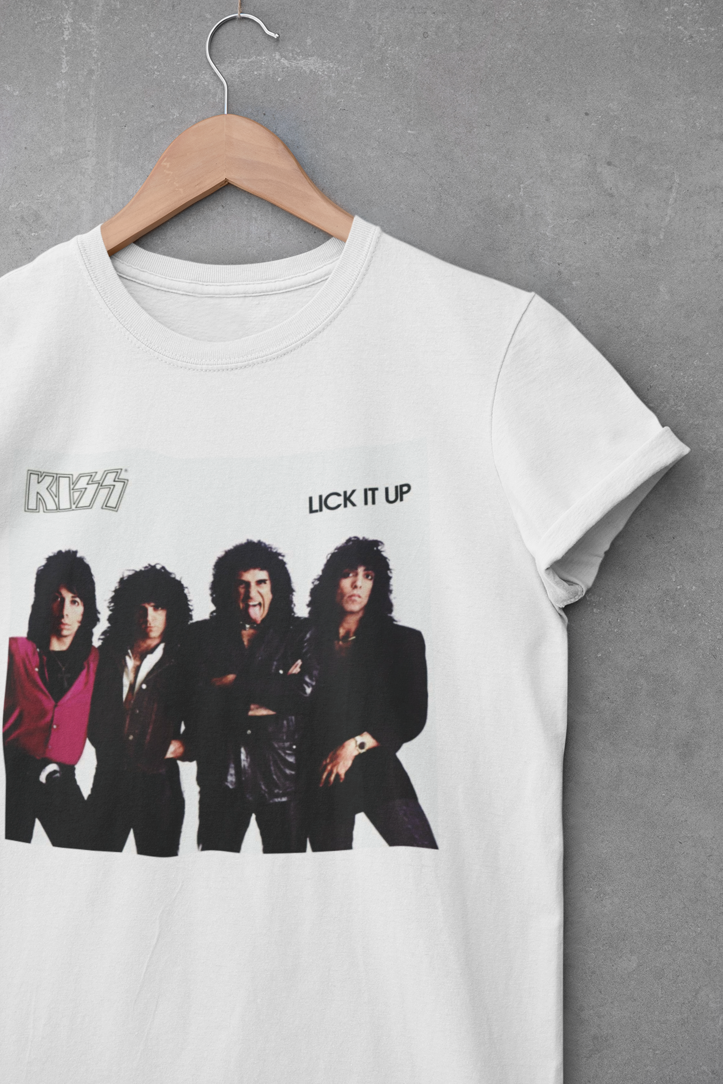 Camiseta "Lick it Up - Kiss" - Álbum - Música