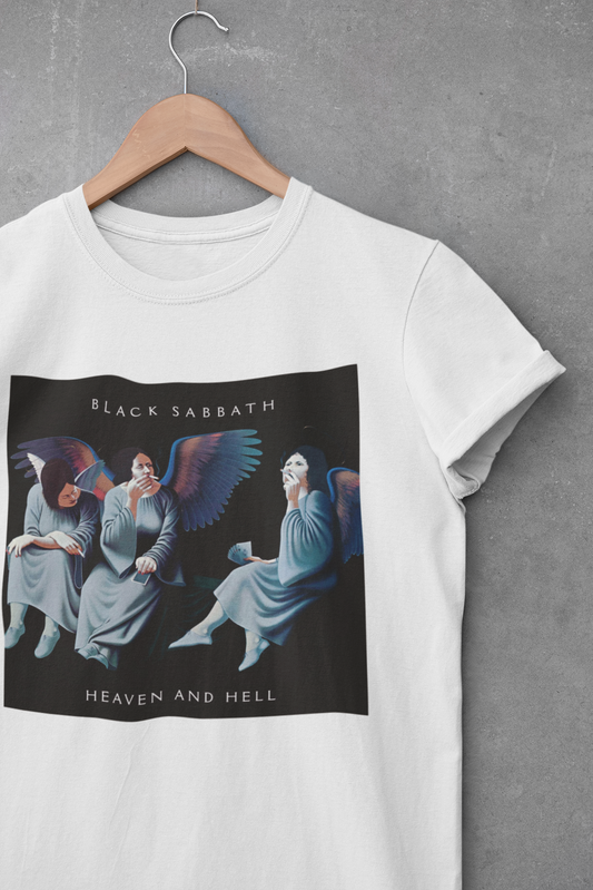 Camiseta "Heaven and Hell" - Black Sabbath" - Álbum - Música