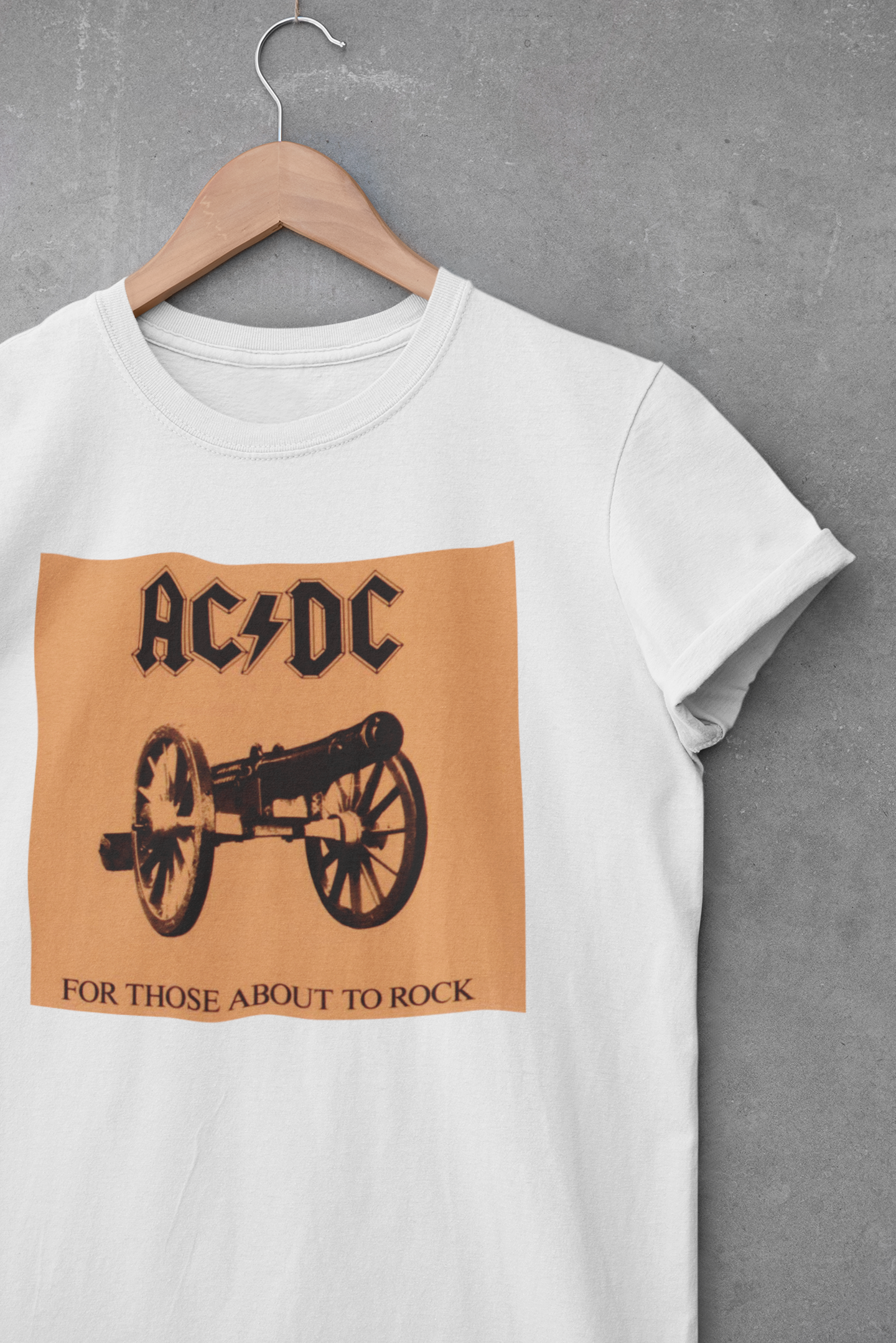 Camiseta "For Those About to Rock - ACDC" - Álbum - Música