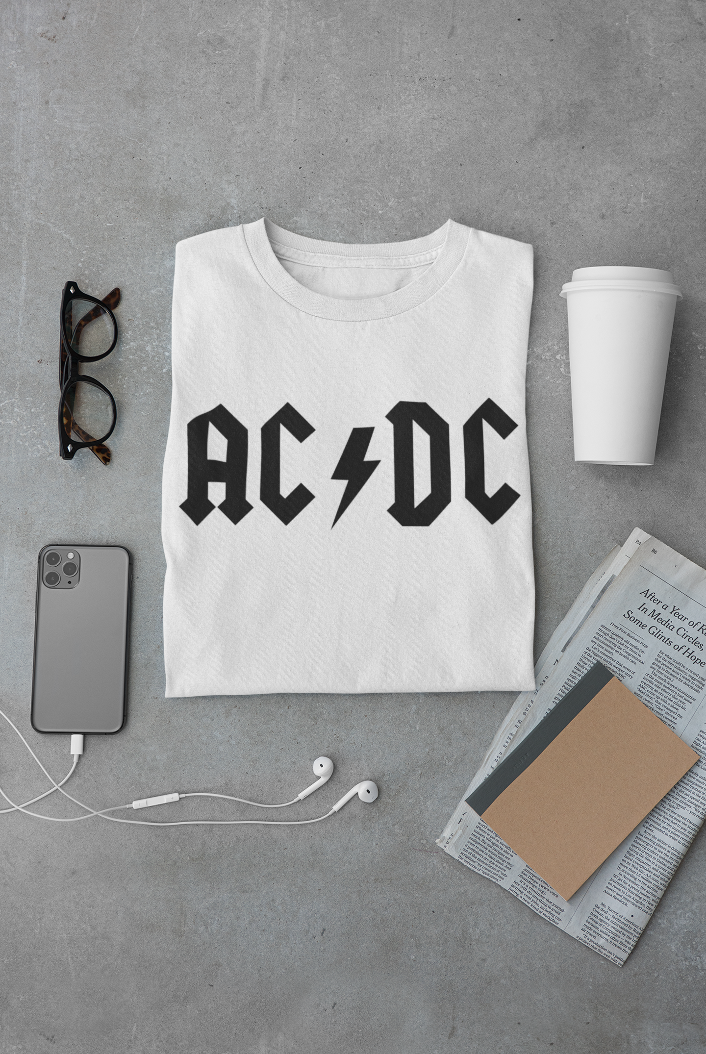 Camiseta "AC/DC" - Música