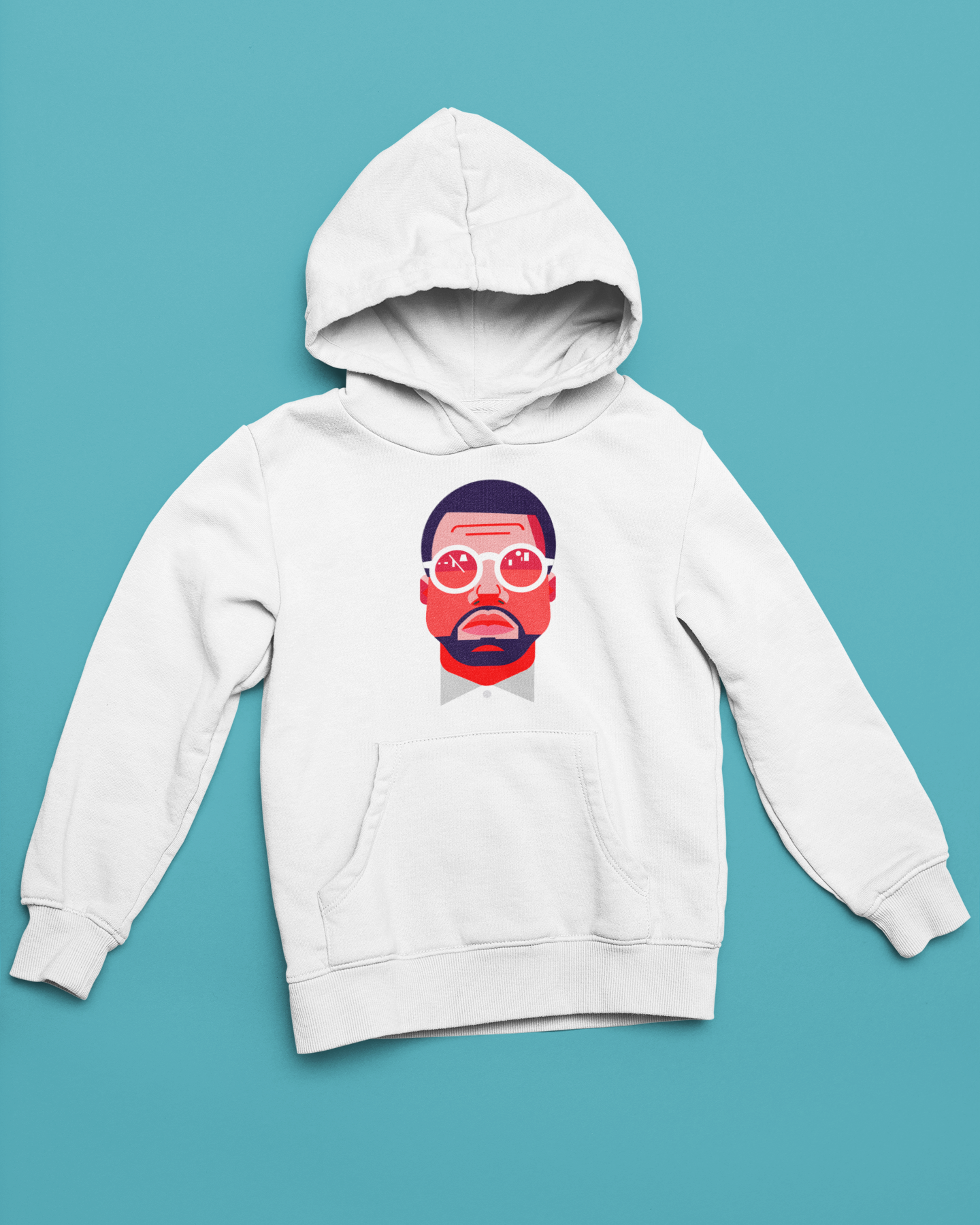 Moletom "Kanye West" - Clássico - Música