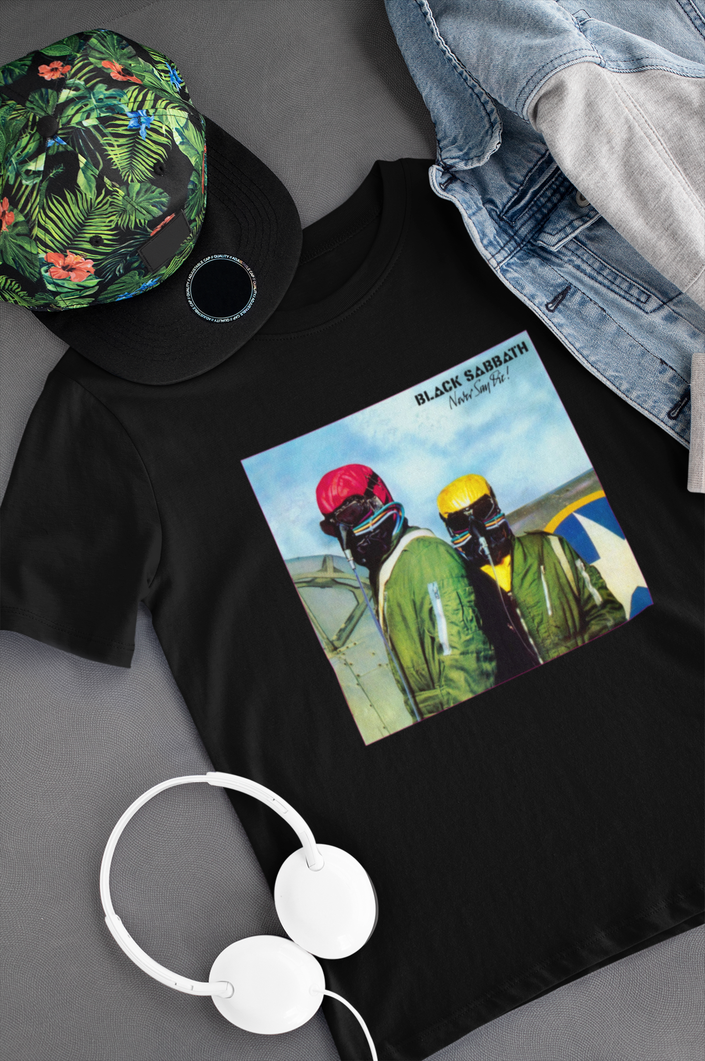 Camiseta "Never Say Die - Black Sabbath" - Álbum - Música