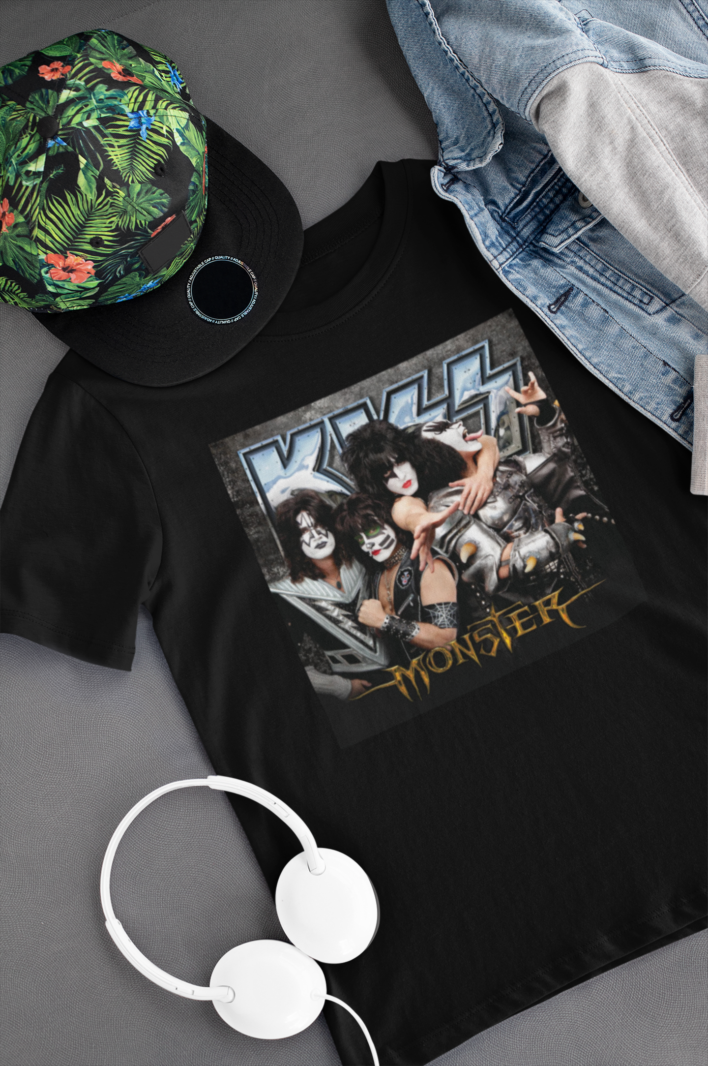 Camiseta "Monster - Kiss" - Álbum - Música