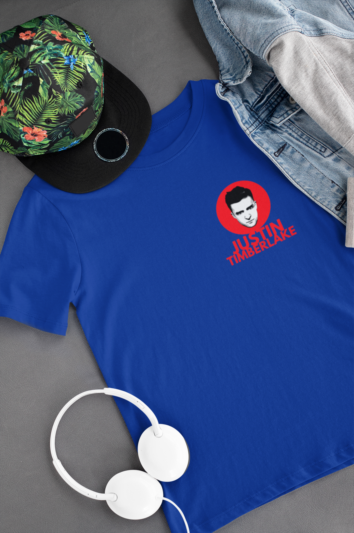 Camiseta "Justin Timberlake" Clássica - Música