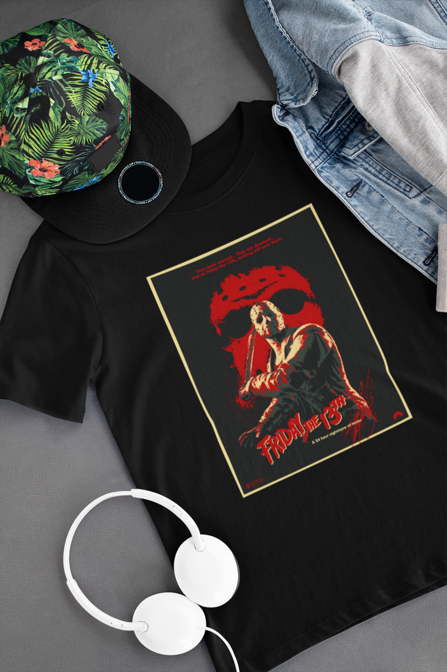 Camiseta "Friday 13th" Pôster - Jason - Filmes