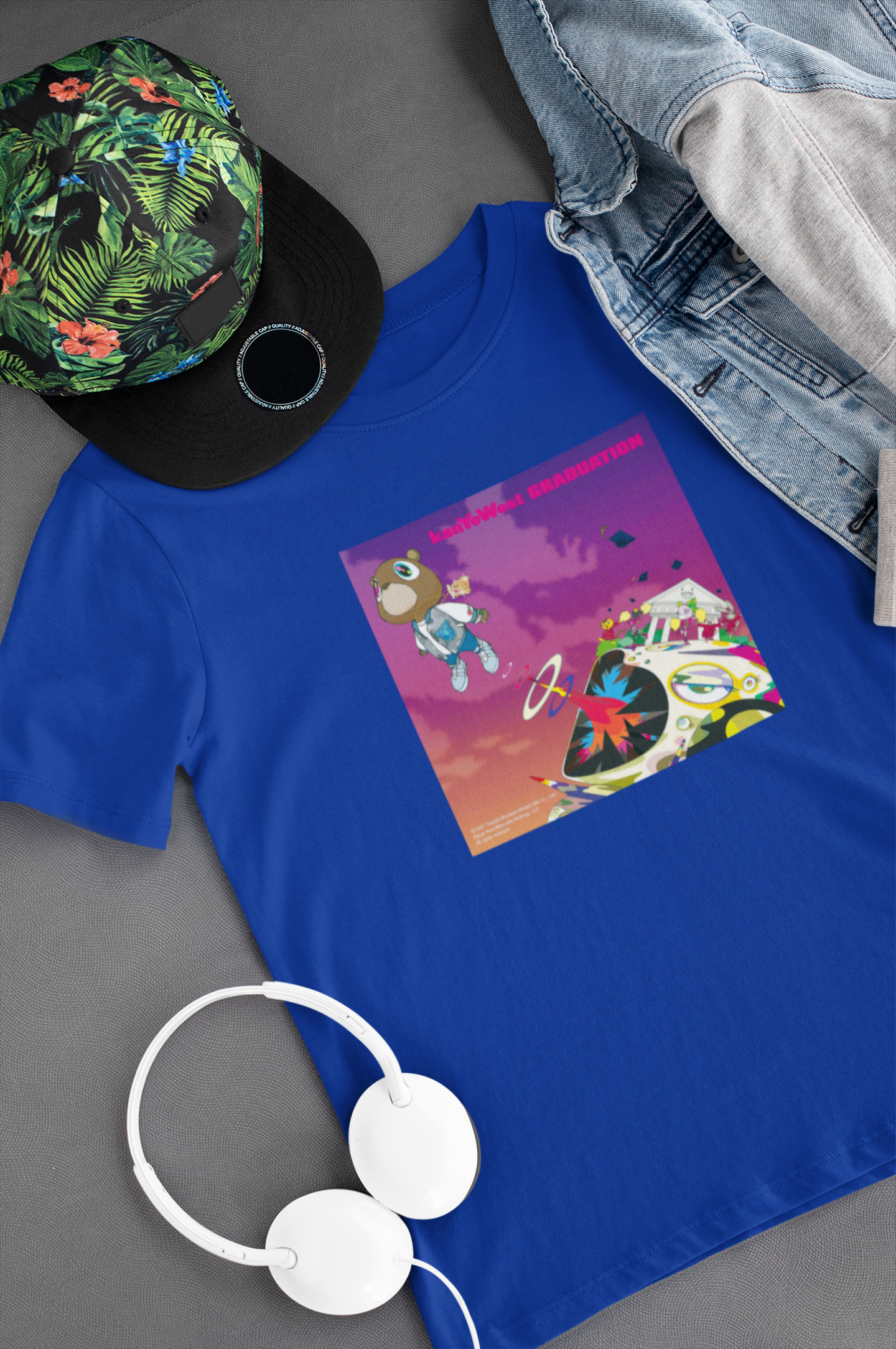 Camiseta "Graduation - Kanye West" - Álbum - Música