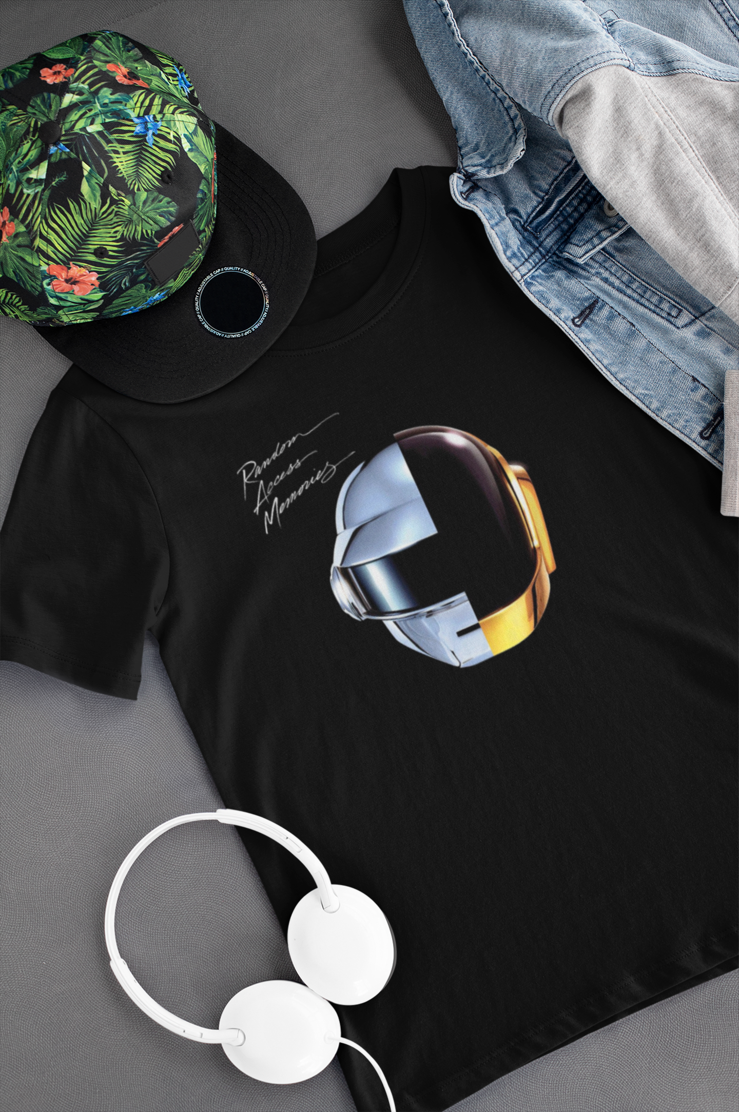 Camiseta "Random Access Memories - Daft Punk" - Álbum - Música
