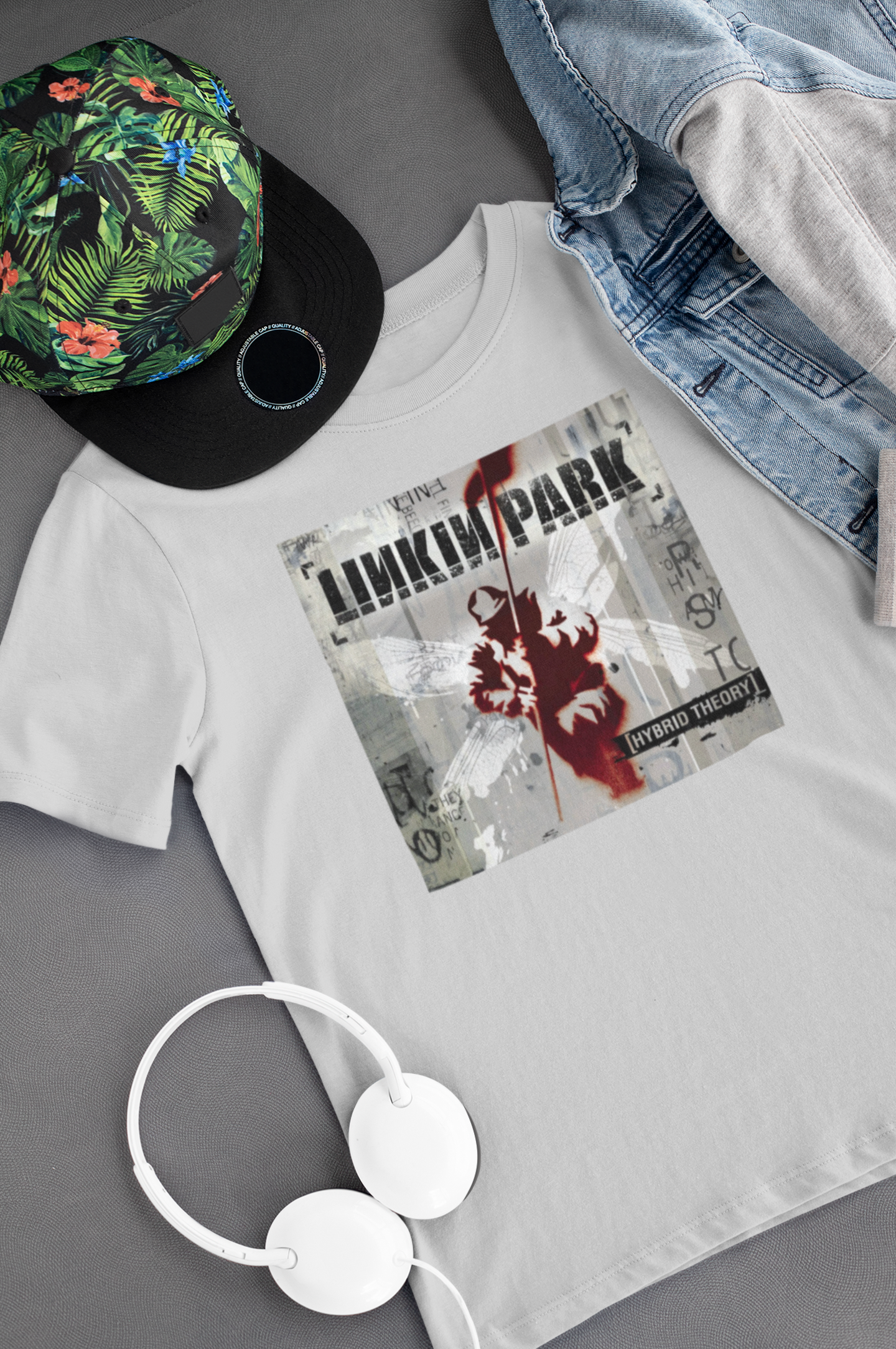 Camiseta "Hybrid Theory - Linkin Park" - Álbum - Música