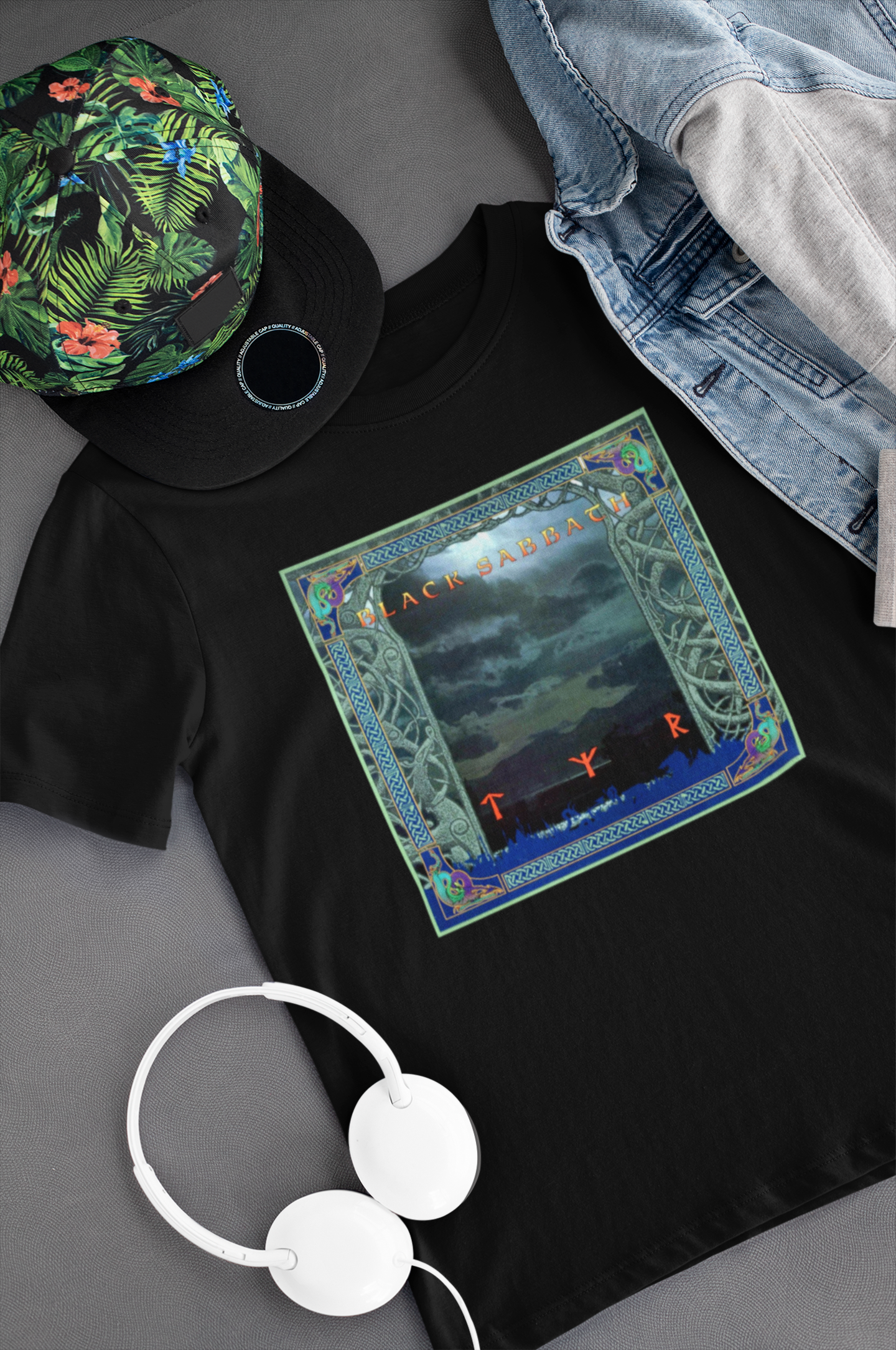 Camiseta "Tyr - Black Sabbath" - Álbum - Música