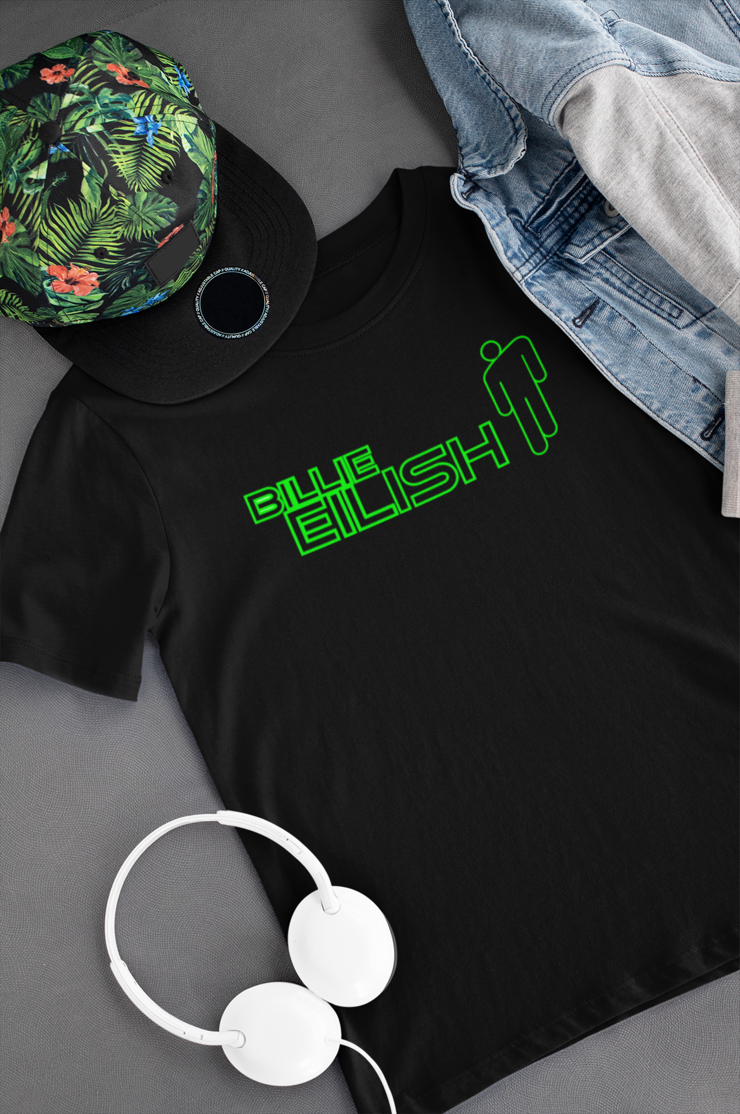 Camiseta "Billie Eilish" Clássica - Música